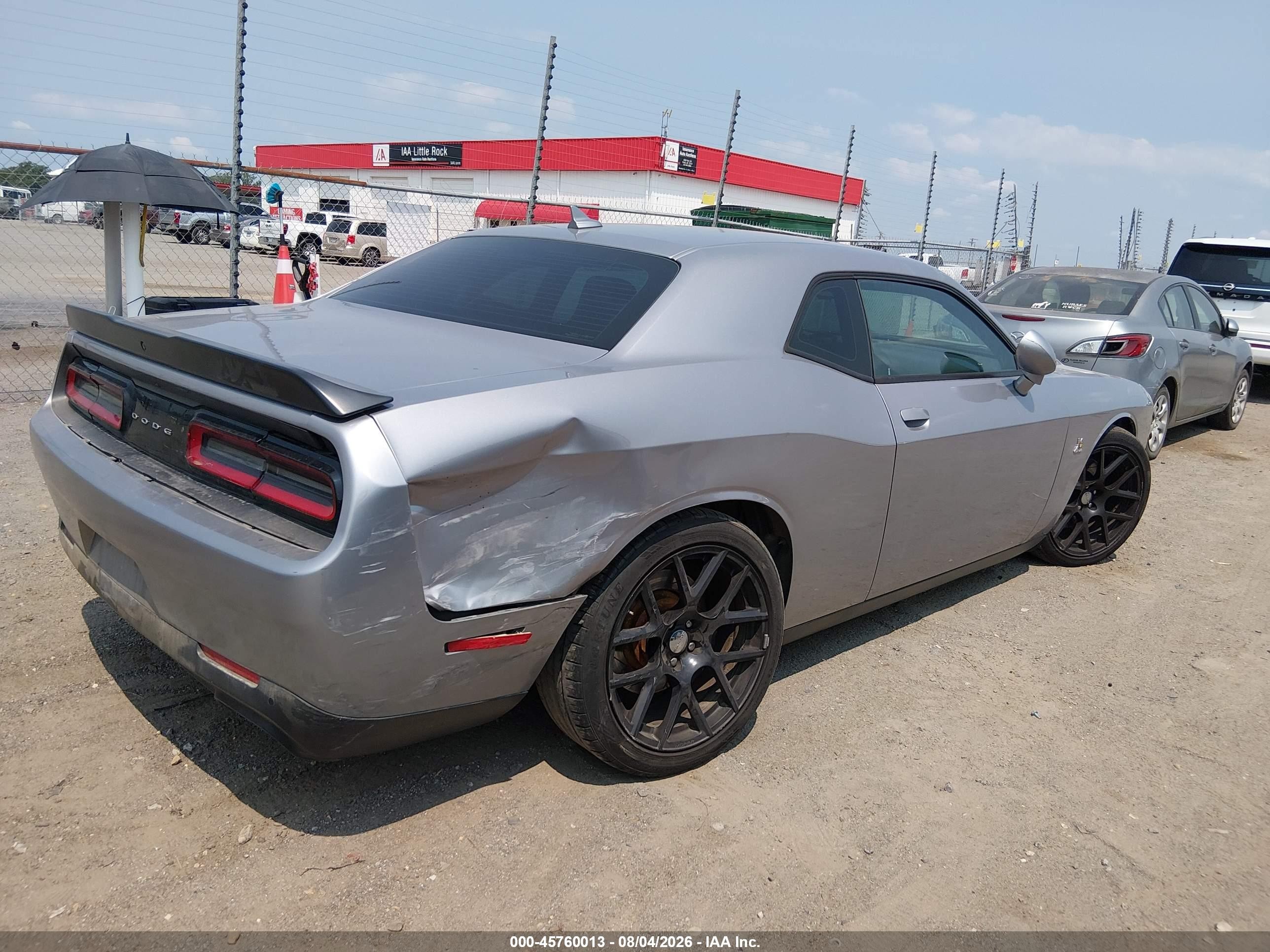 2015 Dodge Challenger R/t Scat Pack Gray vin: 2C3CDZFJ1FH757956