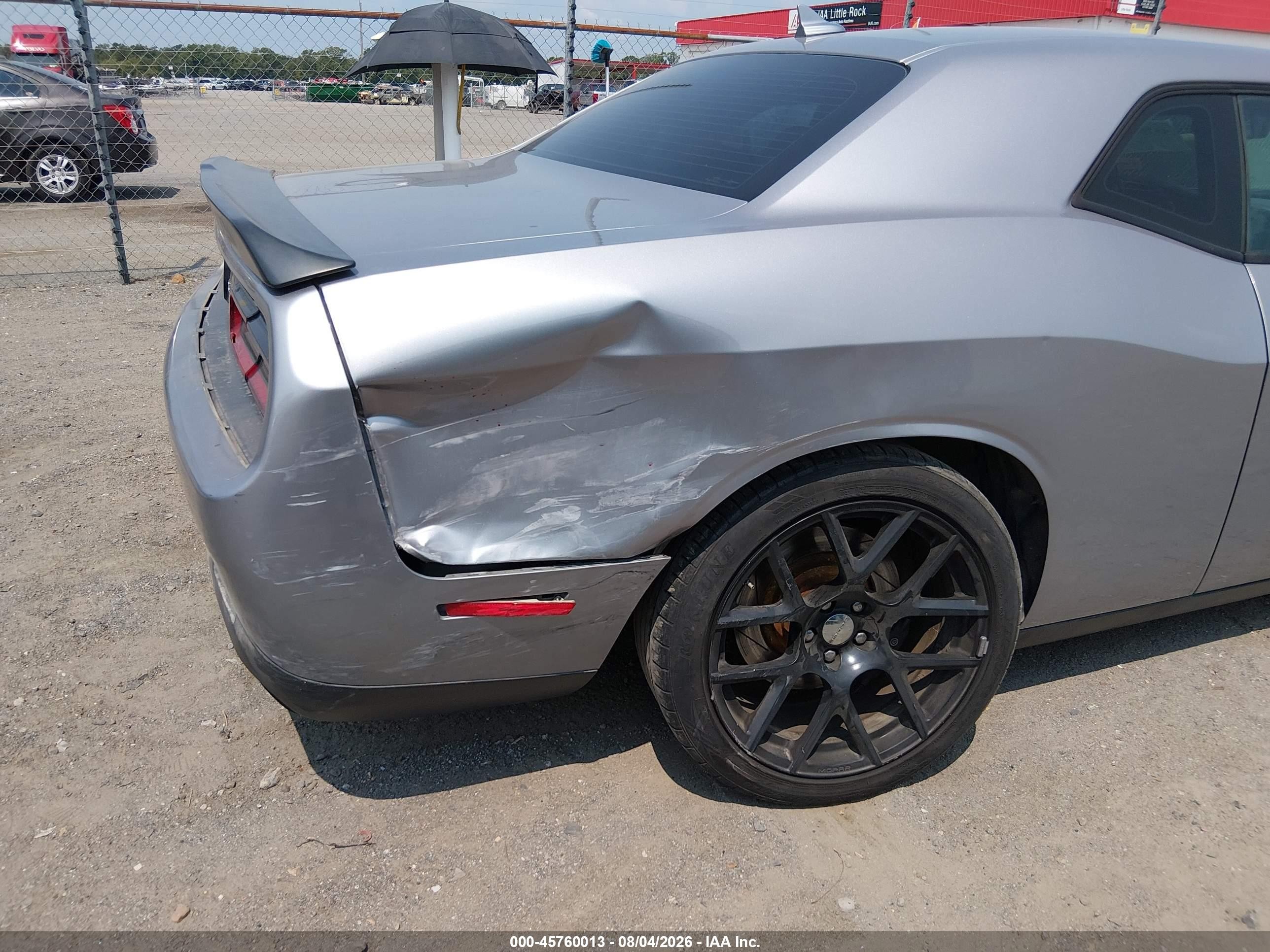 2015 Dodge Challenger R/t Scat Pack Gray vin: 2C3CDZFJ1FH757956