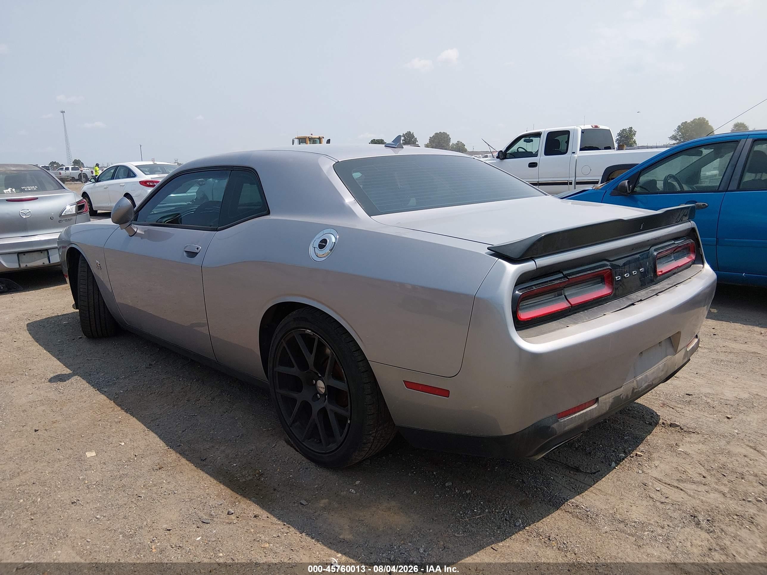 2015 Dodge Challenger R/t Scat Pack Gray vin: 2C3CDZFJ1FH757956