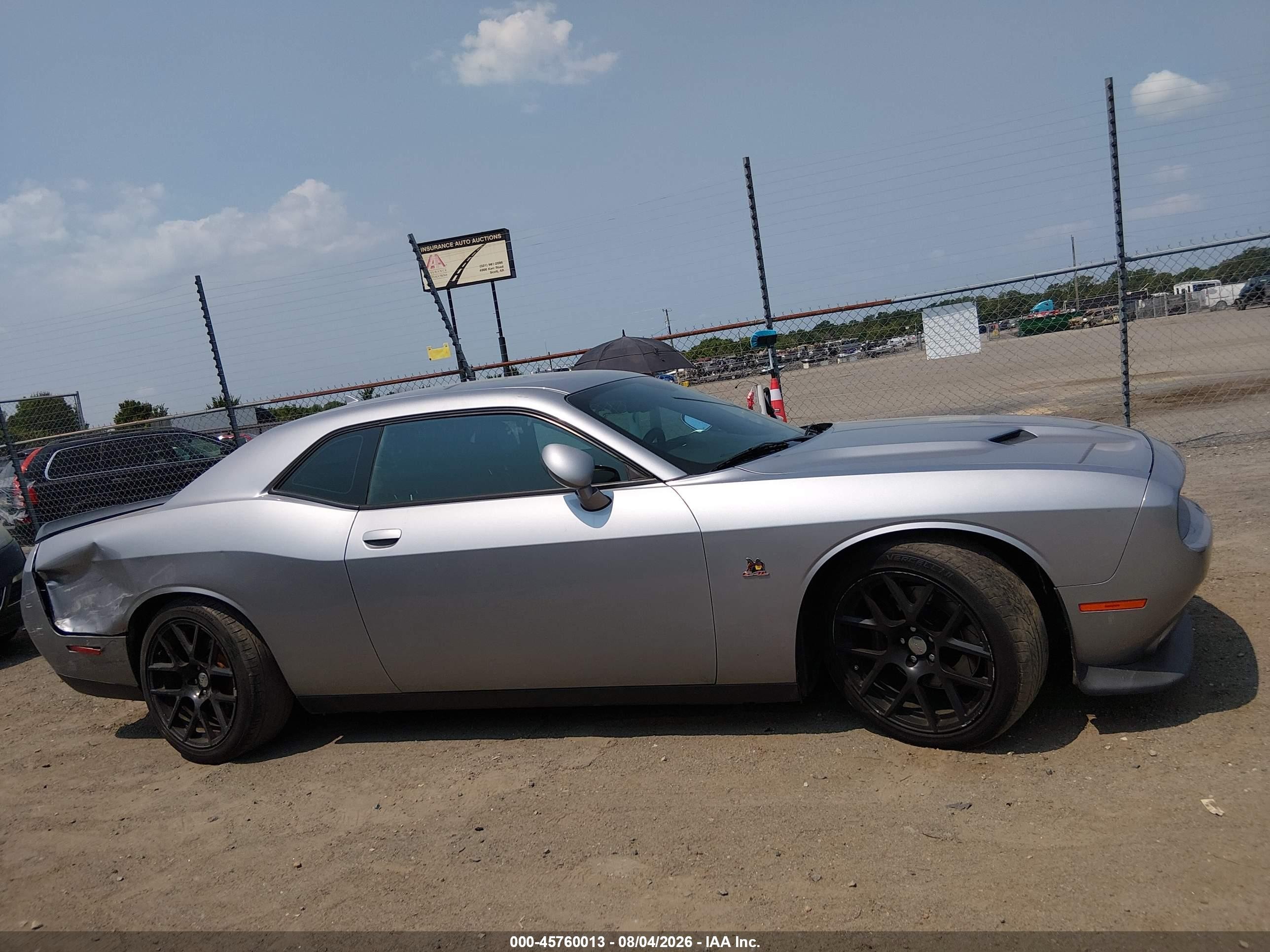 2015 Dodge Challenger R/t Scat Pack Gray vin: 2C3CDZFJ1FH757956