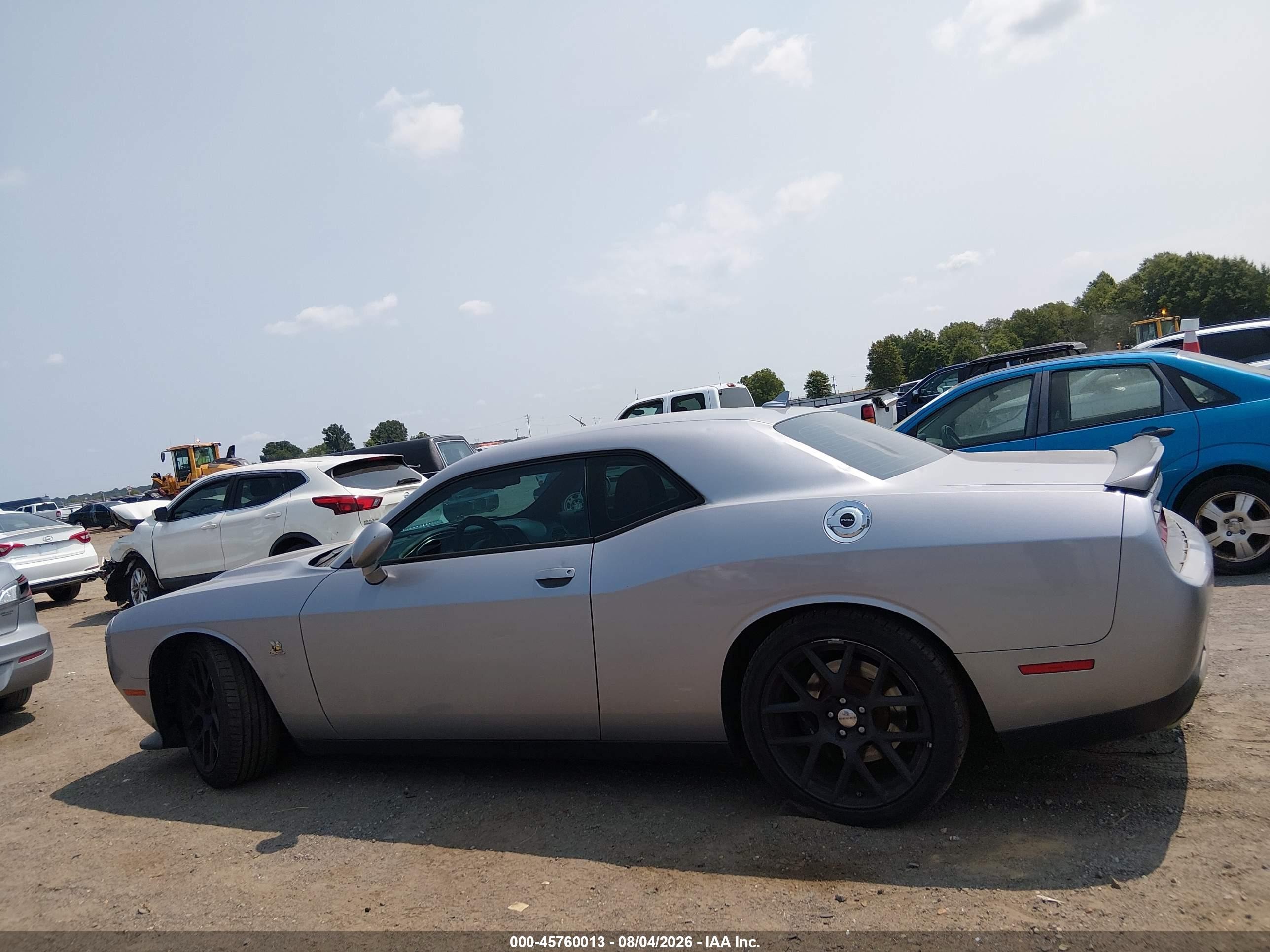 2015 Dodge Challenger R/t Scat Pack Gray vin: 2C3CDZFJ1FH757956
