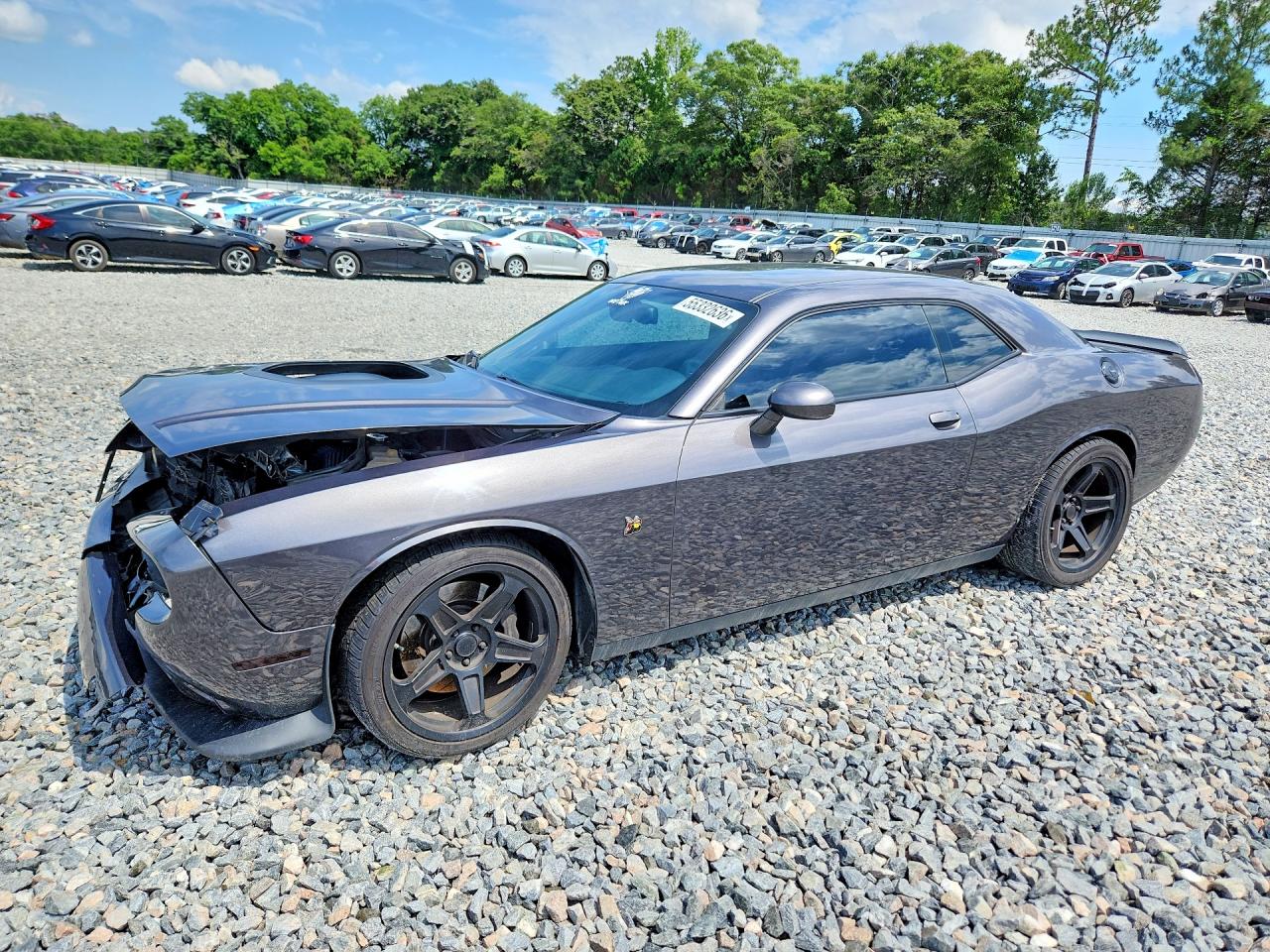 2016 Dodge Challenger R Gray vin: 2C3CDZFJ2GH111682