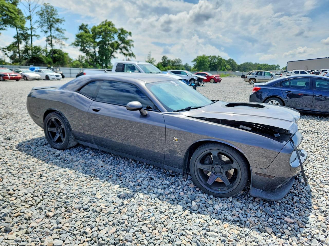 2016 Dodge Challenger R Gray vin: 2C3CDZFJ2GH111682