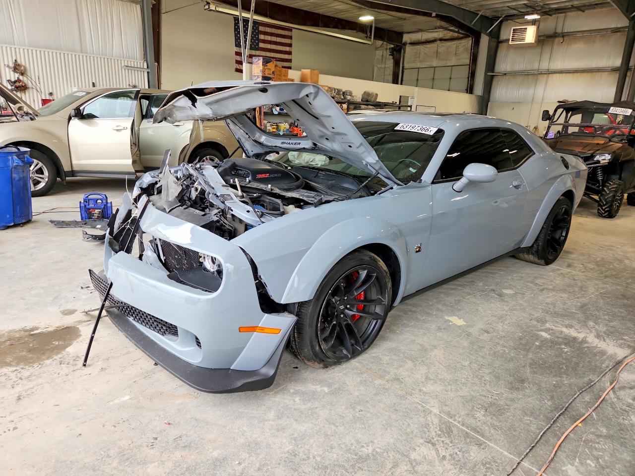 2021 Dodge Challenger R/t Scat Pack Gray vin: 2C3CDZFJ2MH614074