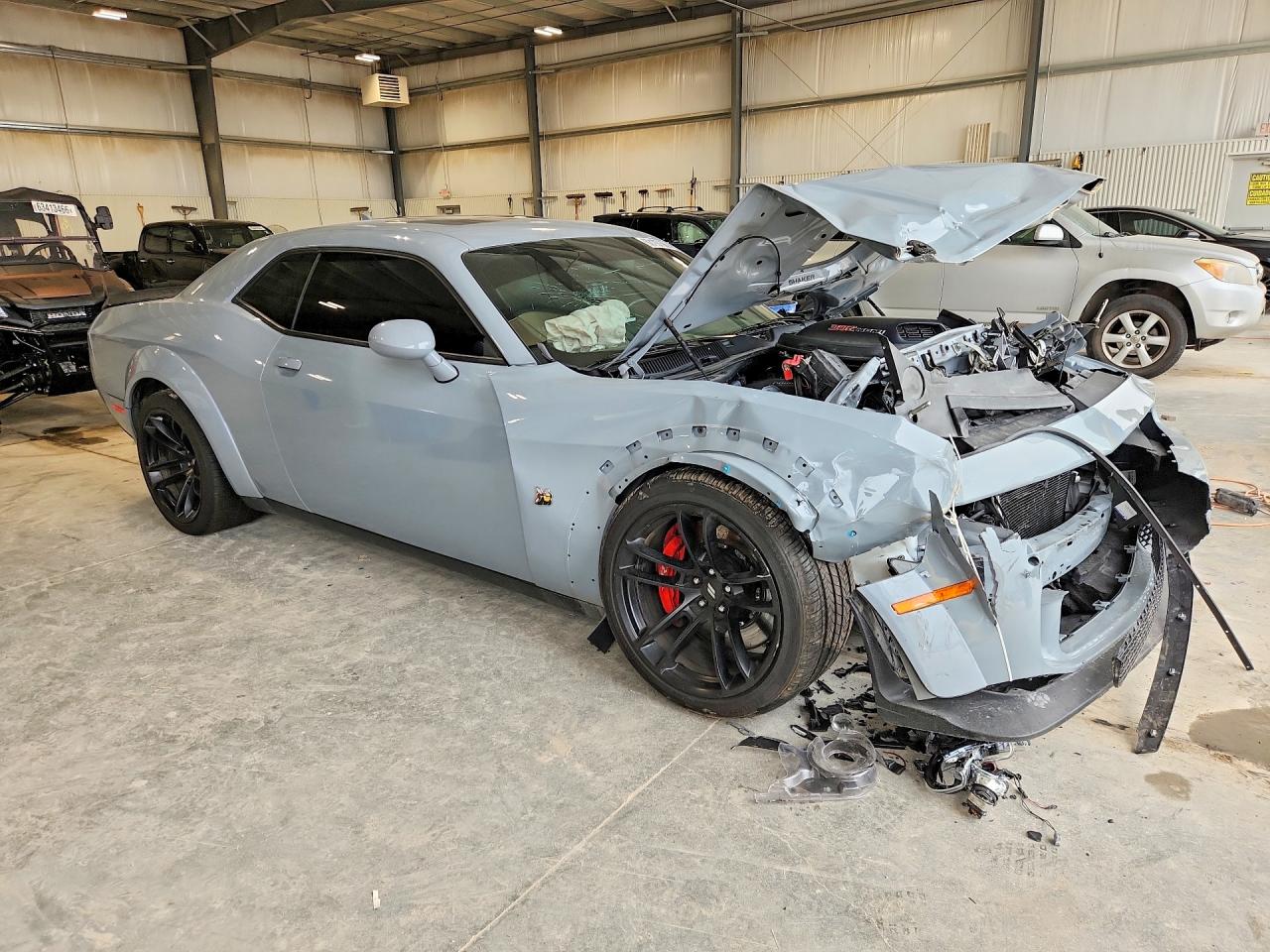 2021 Dodge Challenger R/t Scat Pack Gray vin: 2C3CDZFJ2MH614074