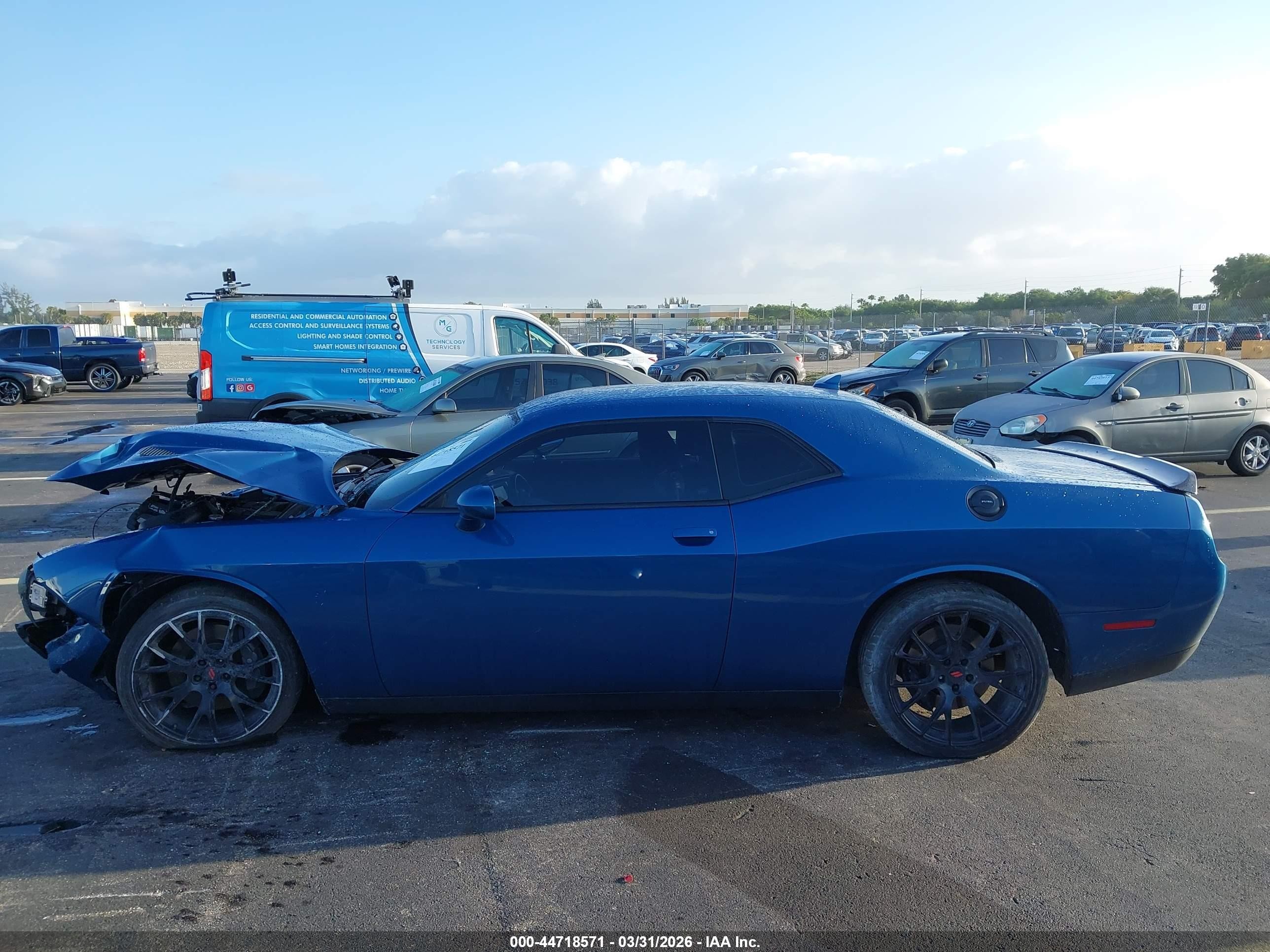 2021 Dodge Challenger R/t Scat Pack Blue vin: 2C3CDZFJ2MH676803