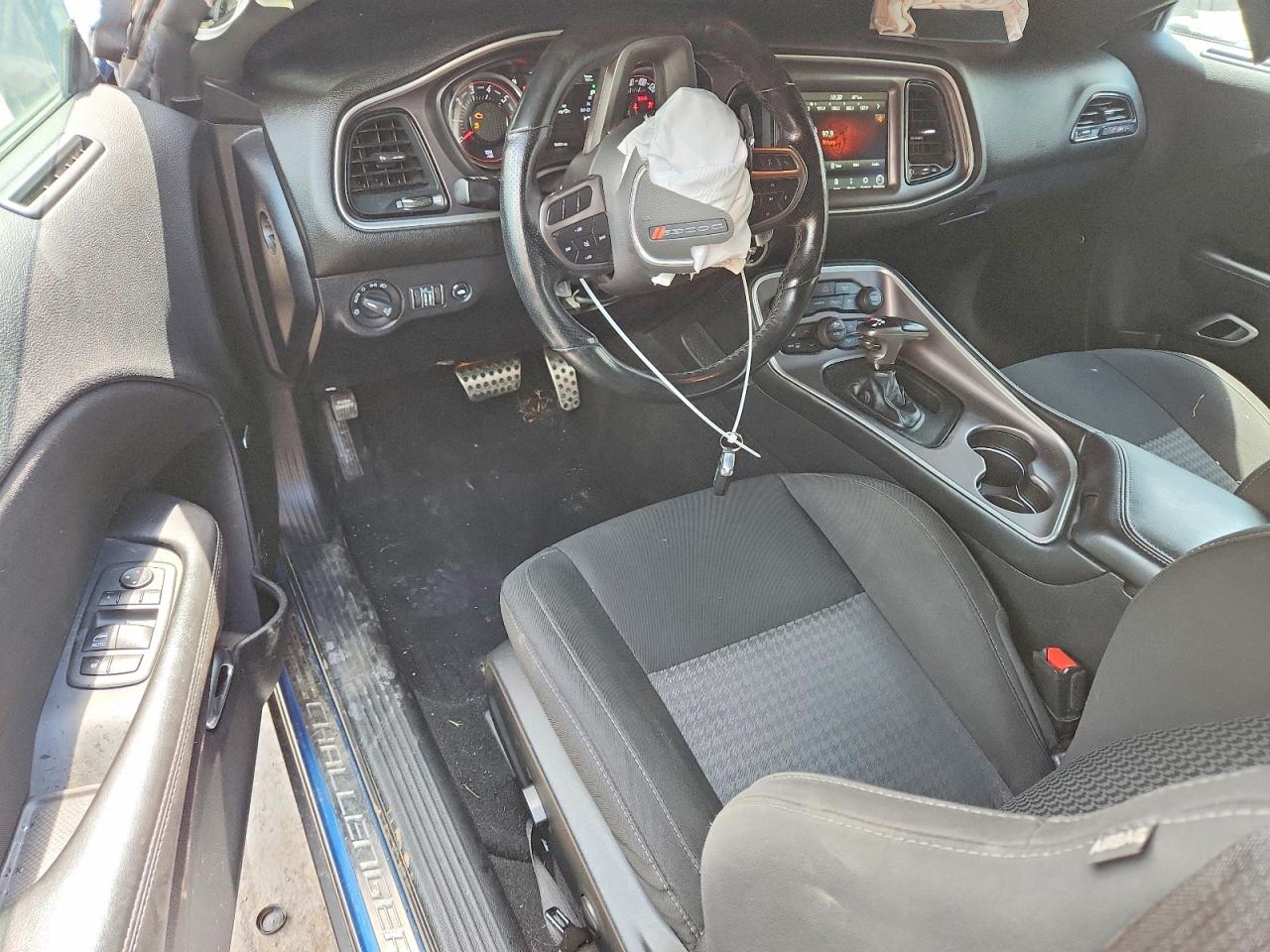 2022 Dodge Challenger R/t Scat Pack Blue vin: 2C3CDZFJ2NH137387
