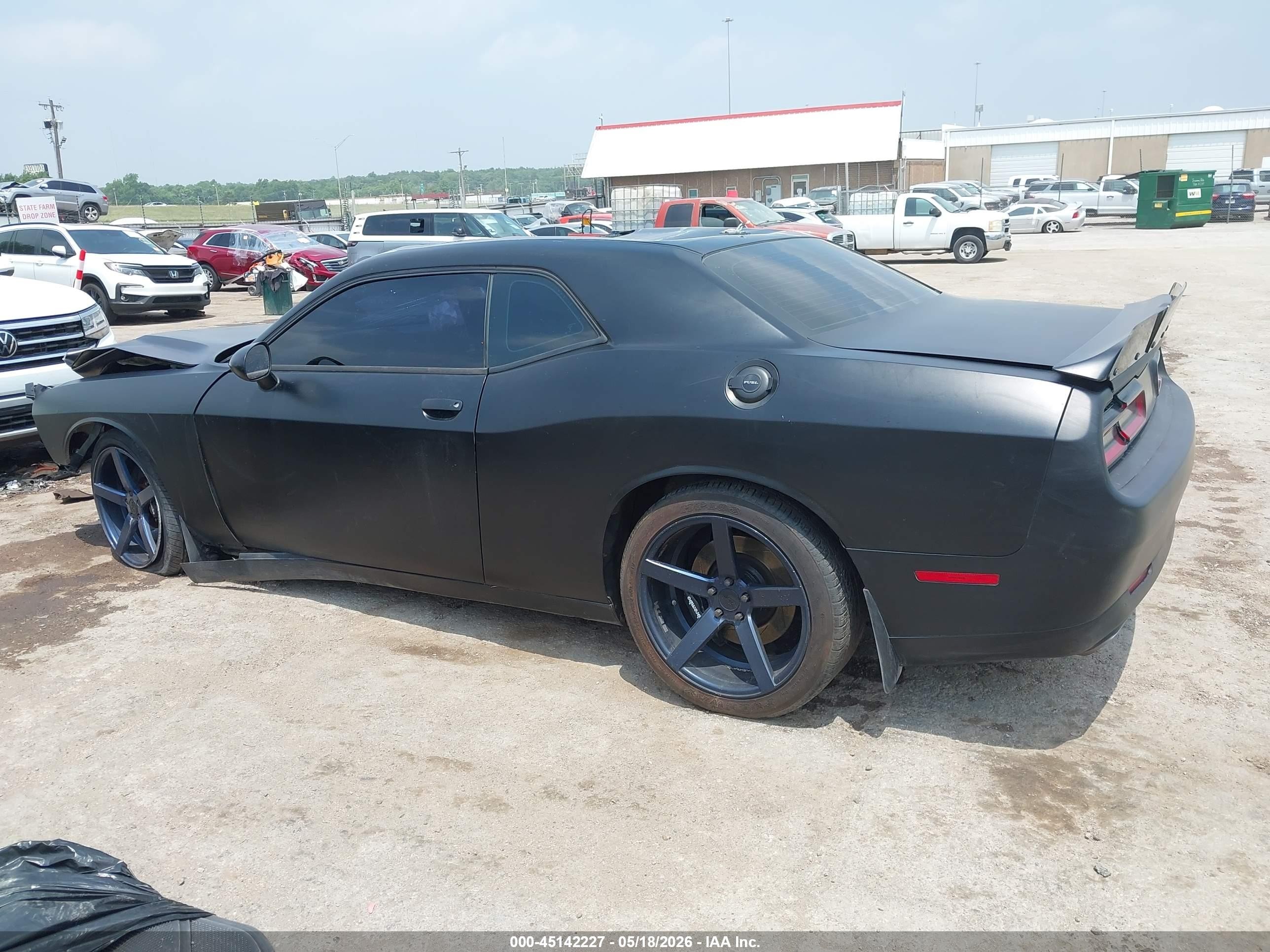 2015 Dodge Challenger R/t Scat Pack Black vin: 2C3CDZFJ3FH720908