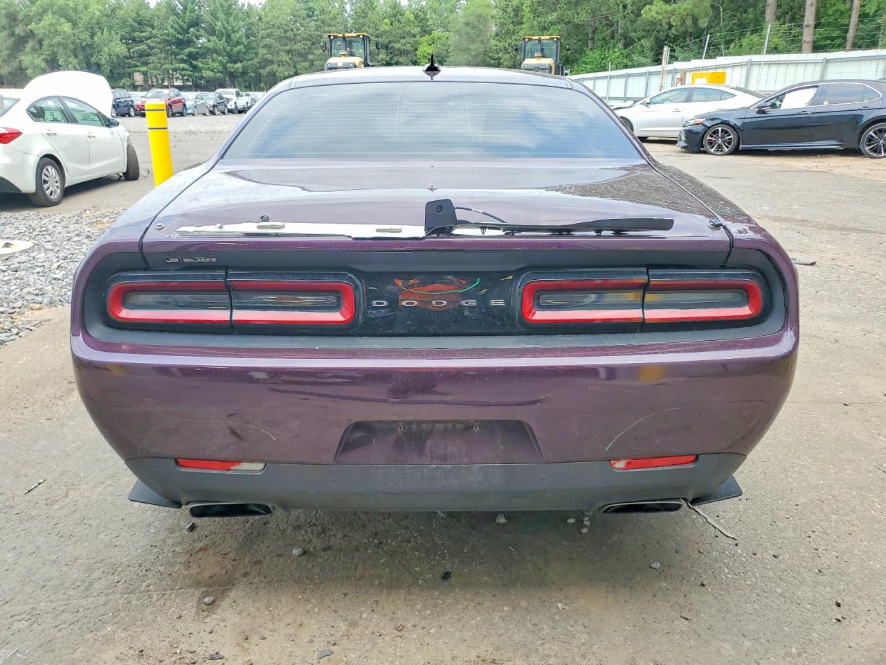 2022 Dodge Challenger R/t Scat Pack Фиолетовый vin: 2C3CDZFJ3NH100588