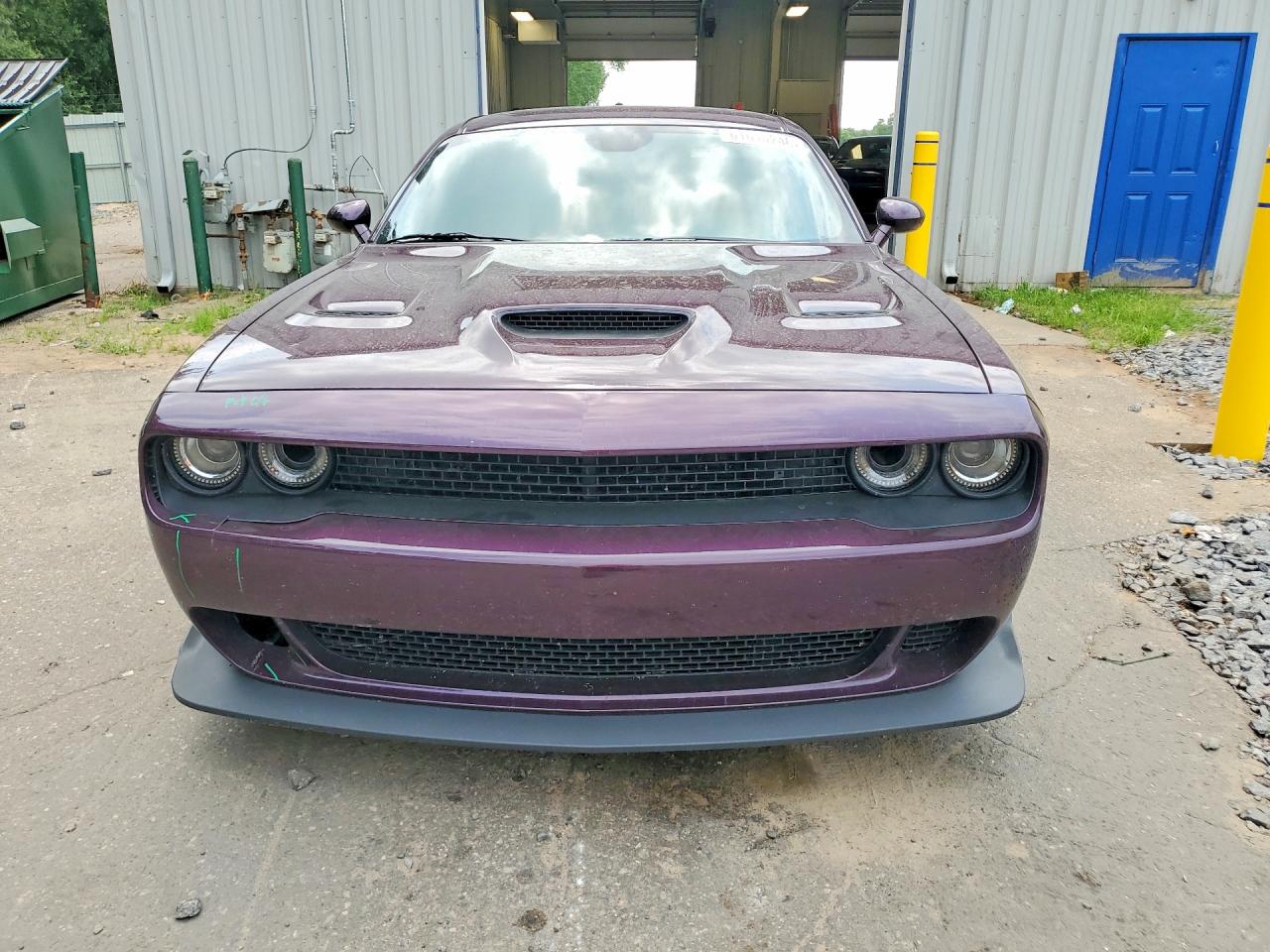 2022 Dodge Challenger R/t Scat Pack Фиолетовый vin: 2C3CDZFJ3NH100588