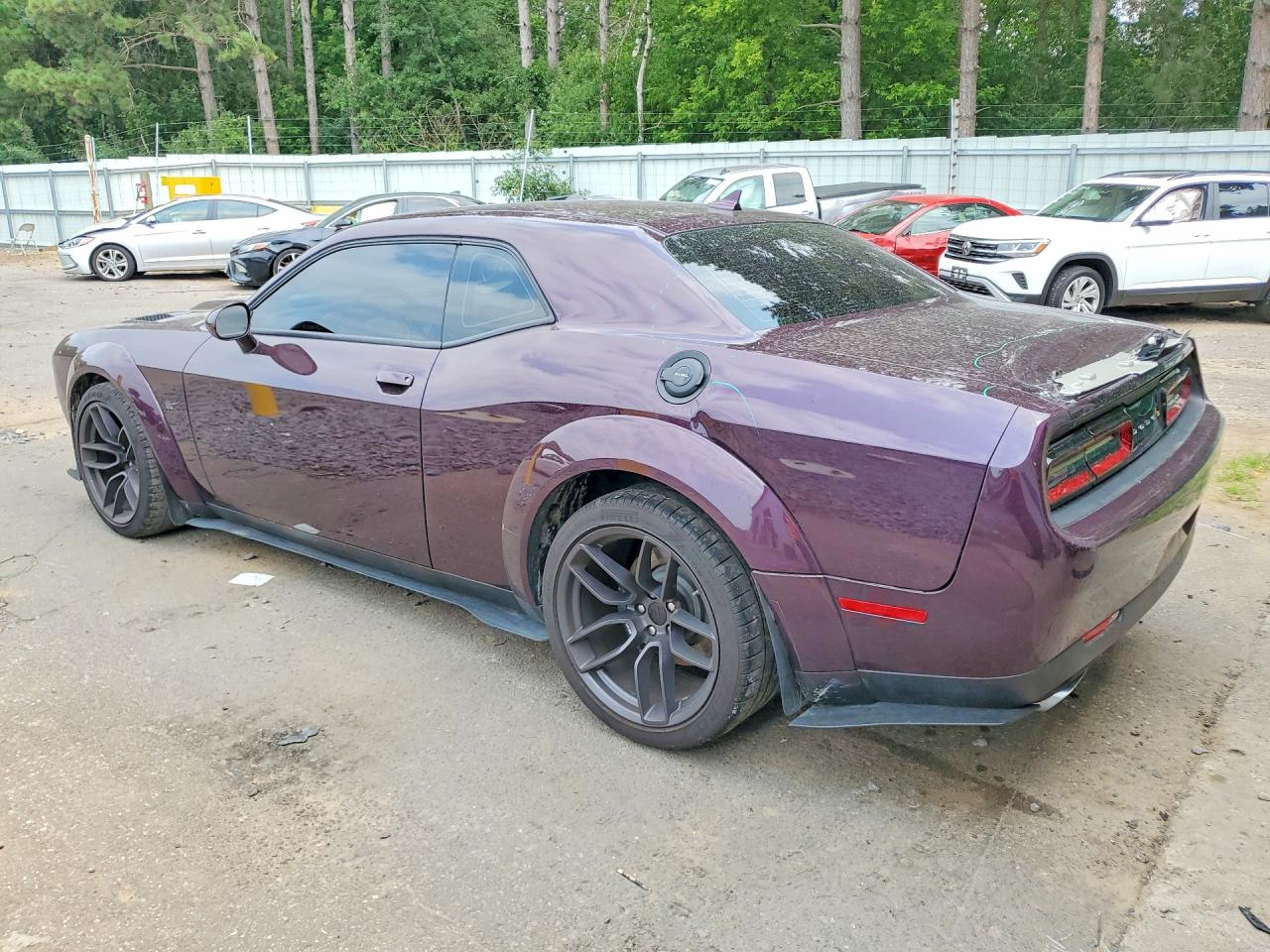 2022 Dodge Challenger R/t Scat Pack Фиолетовый vin: 2C3CDZFJ3NH100588