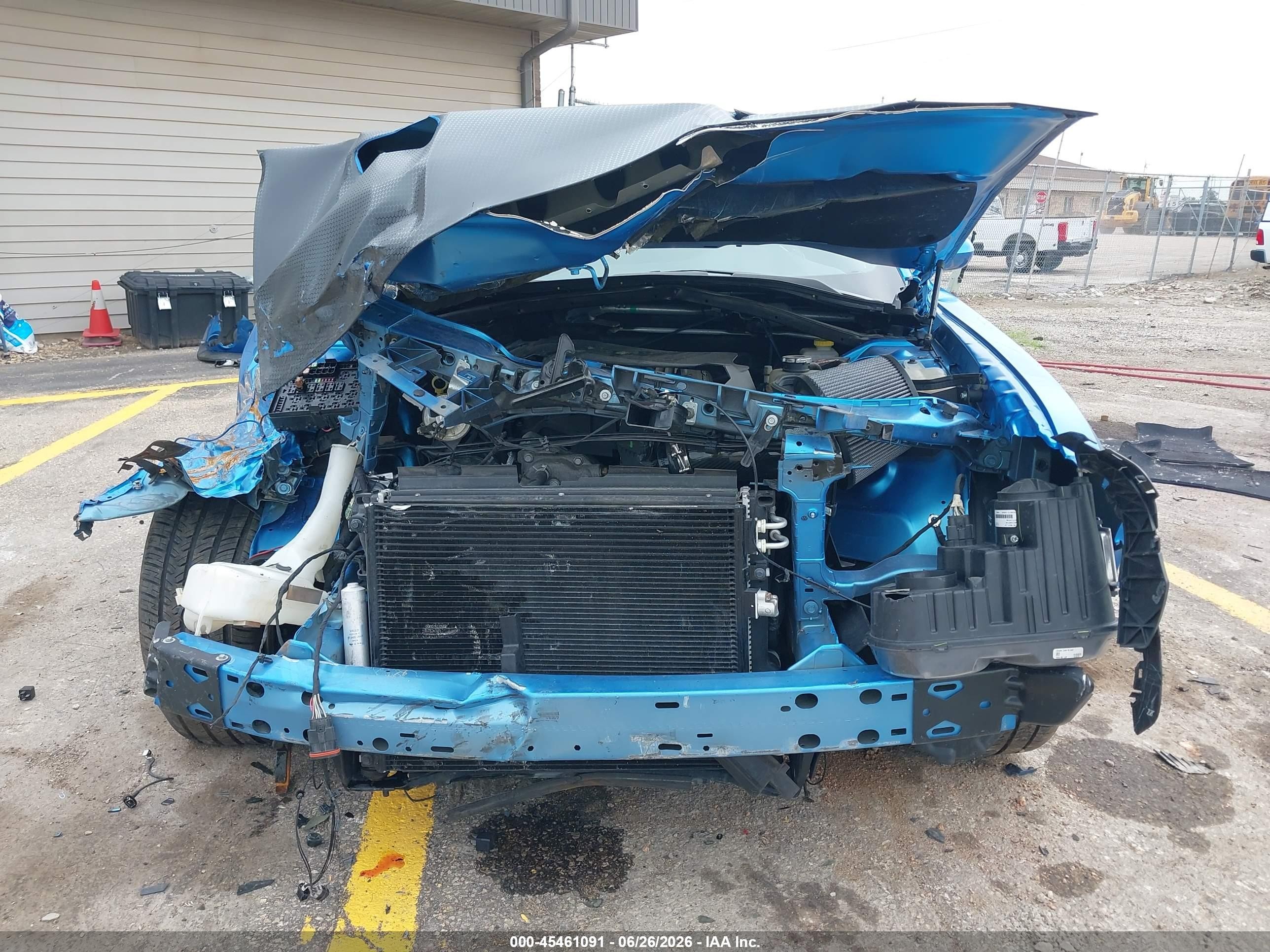 2015 Dodge Challenger R/t Scat Pack Blue vin: 2C3CDZFJ4FH804347