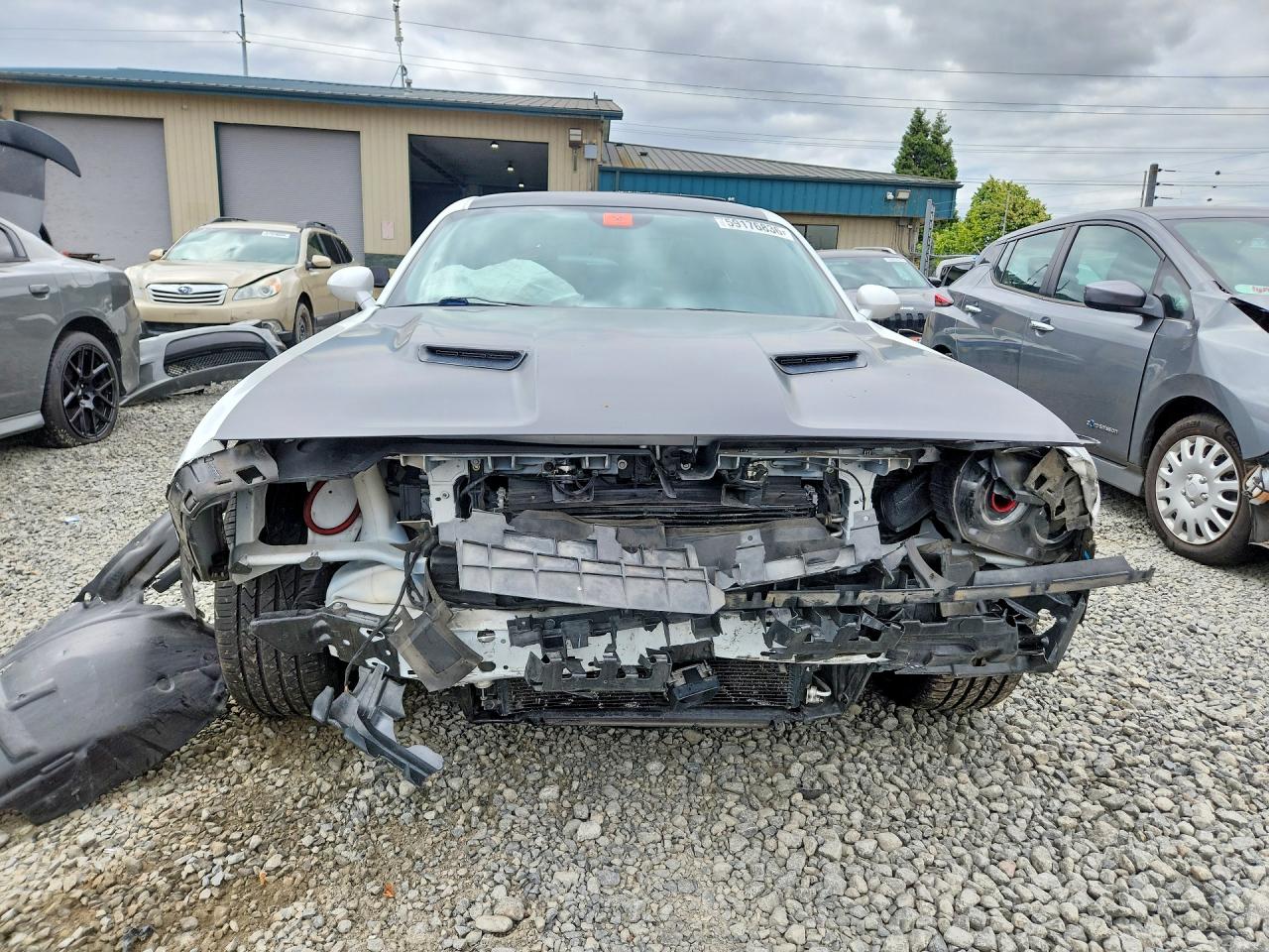 2015 Dodge Challenger R/t Scat Pack White vin: 2C3CDZFJ4FH816434