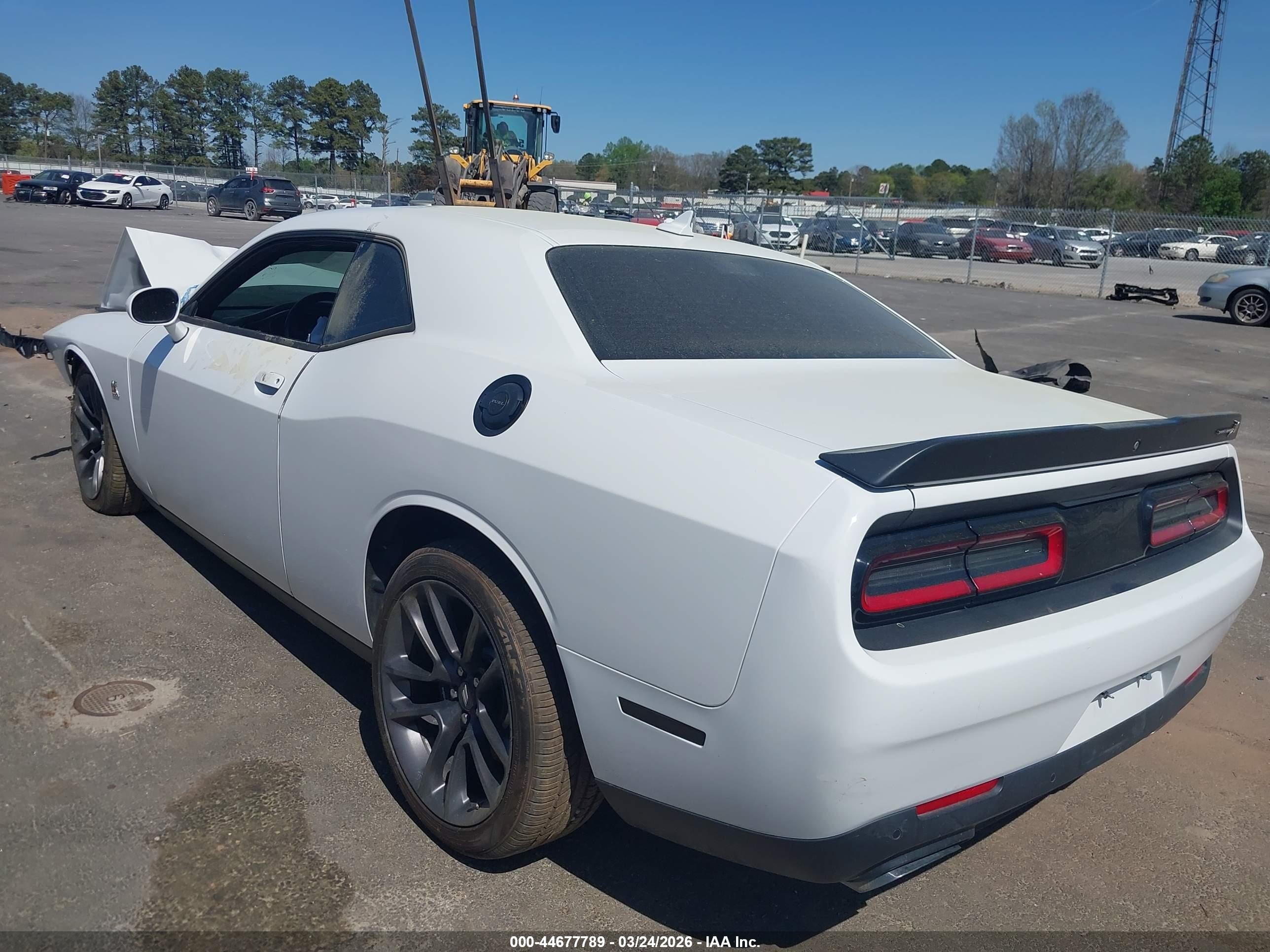 2020 Dodge Challenger R/t Scat Pack Белый vin: 2C3CDZFJ4LH110639
