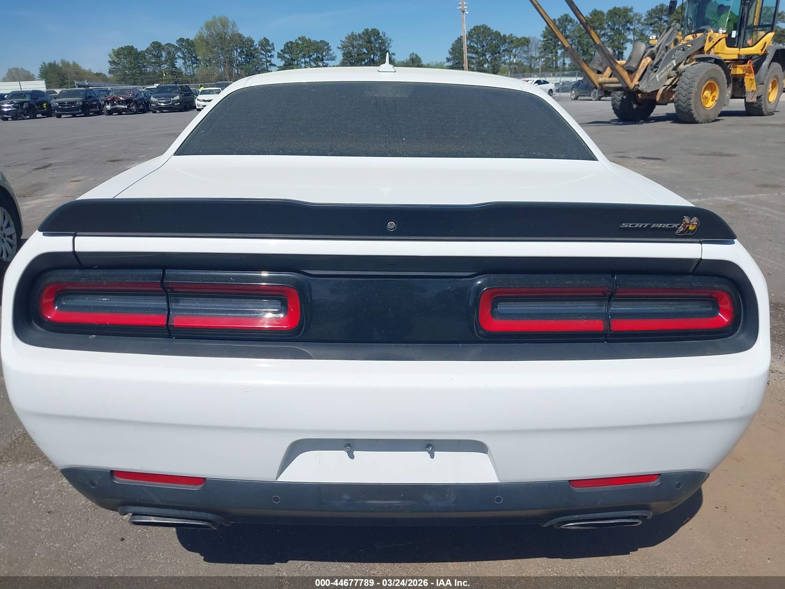 2020 Dodge Challenger R/t Scat Pack Белый vin: 2C3CDZFJ4LH110639