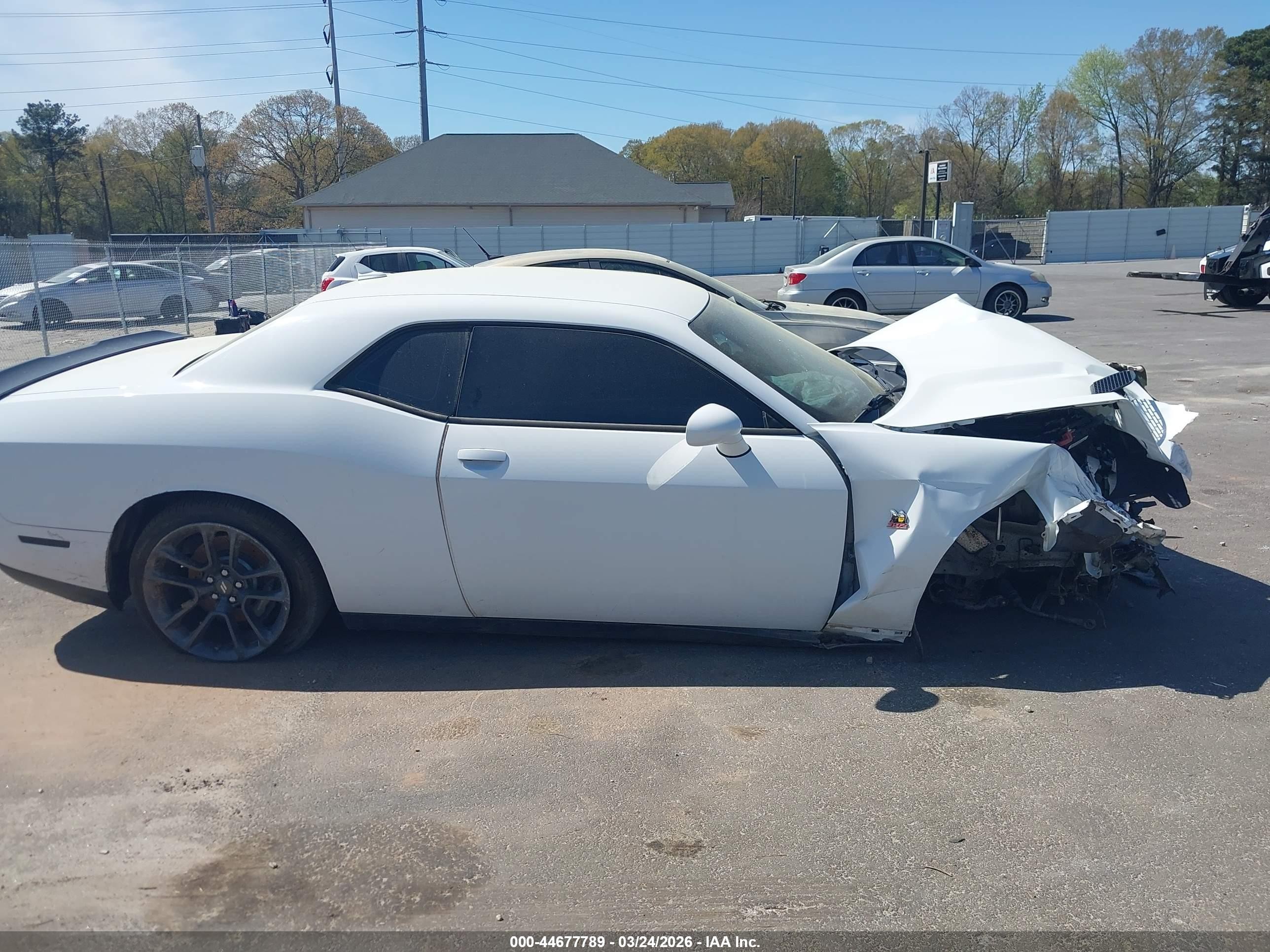 2020 Dodge Challenger R/t Scat Pack Белый vin: 2C3CDZFJ4LH110639