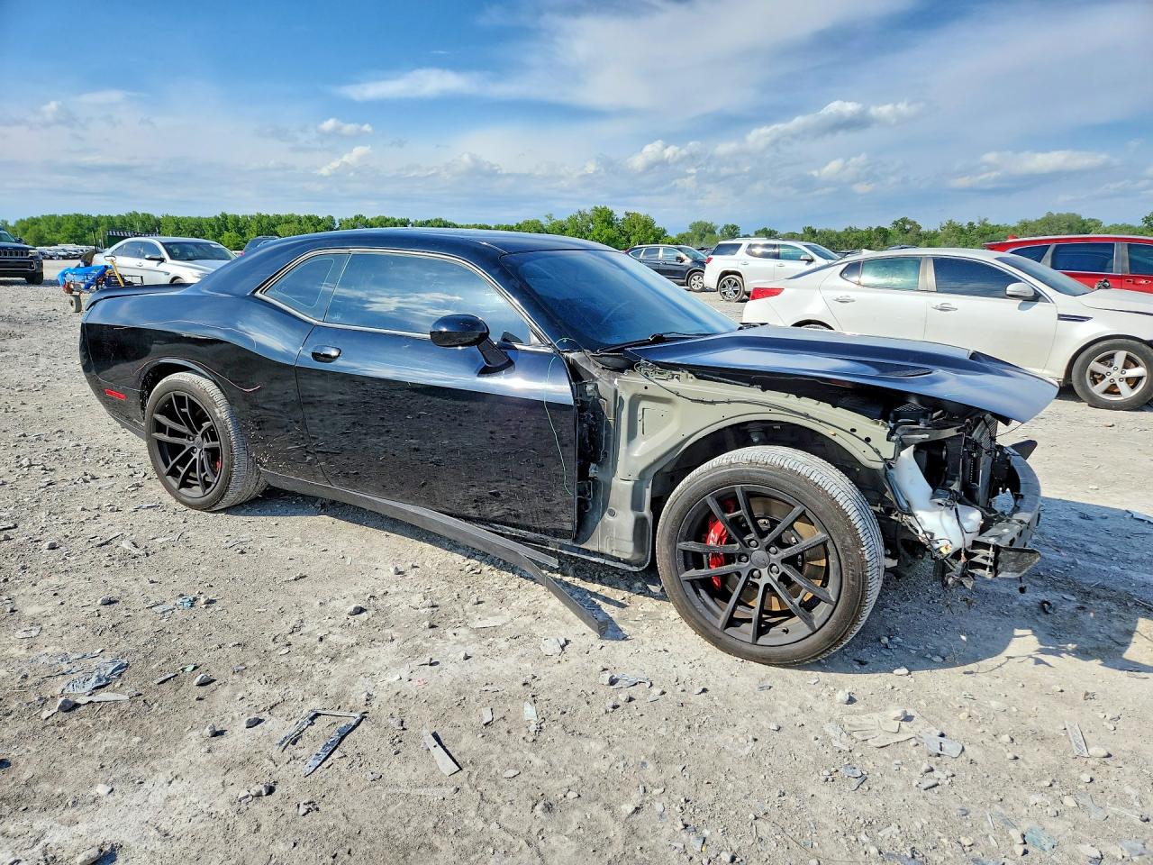 2023 Dodge Challenger R Black vin: 2C3CDZFJ4PH520489