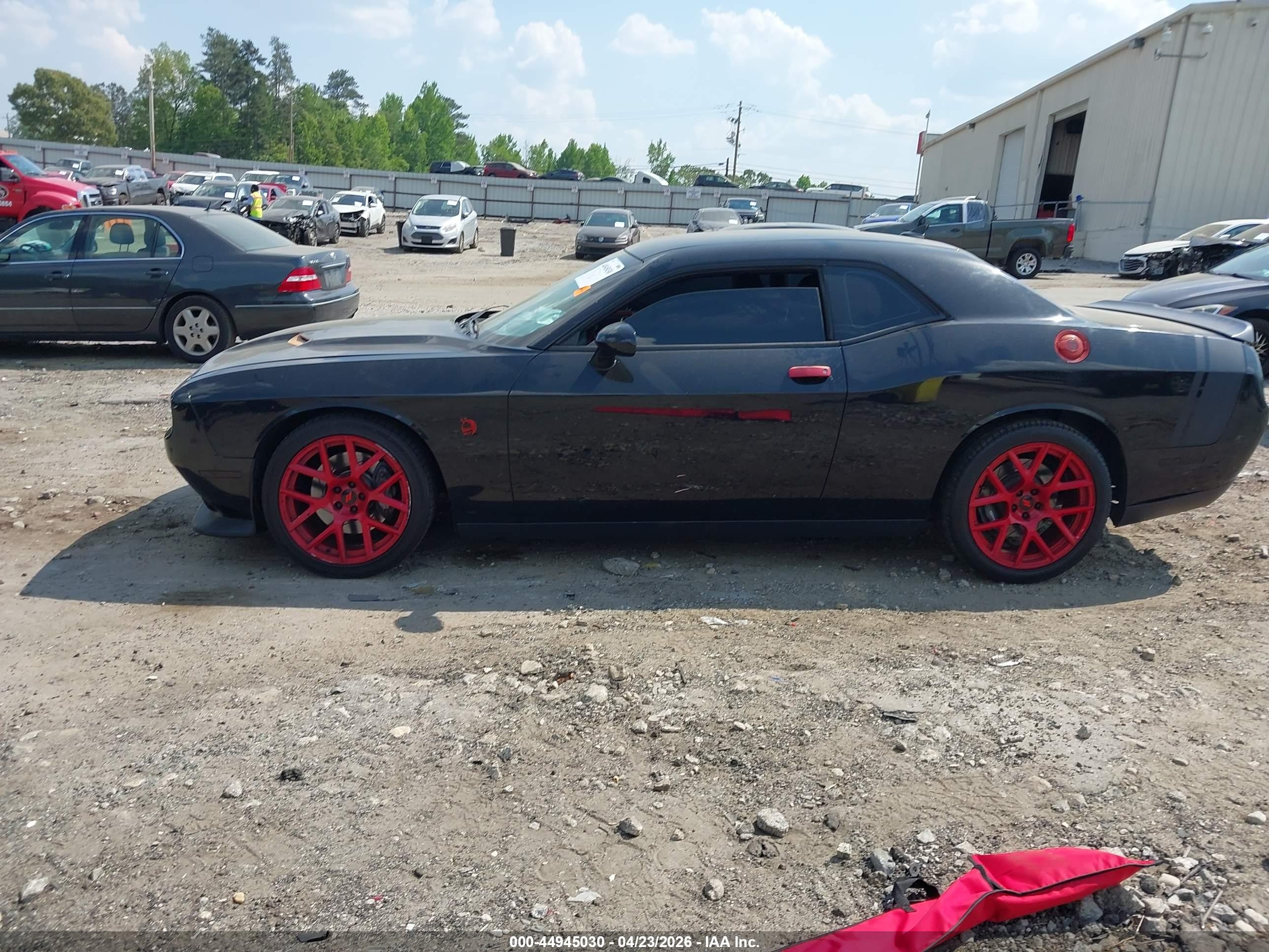 2015 Dodge Challenger R/t Scat Pack Black vin: 2C3CDZFJ5FH708579