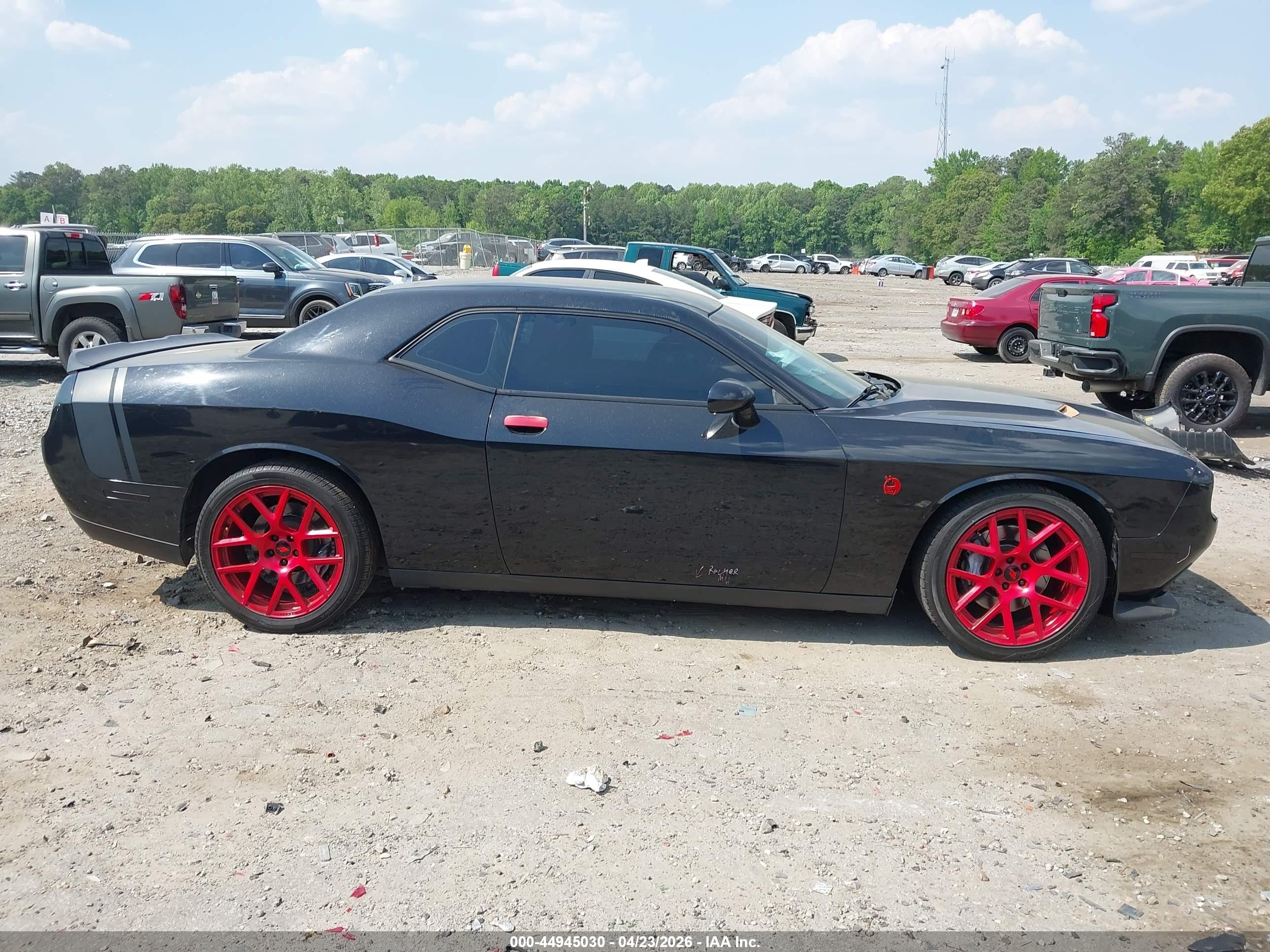 2015 Dodge Challenger R/t Scat Pack Black vin: 2C3CDZFJ5FH708579