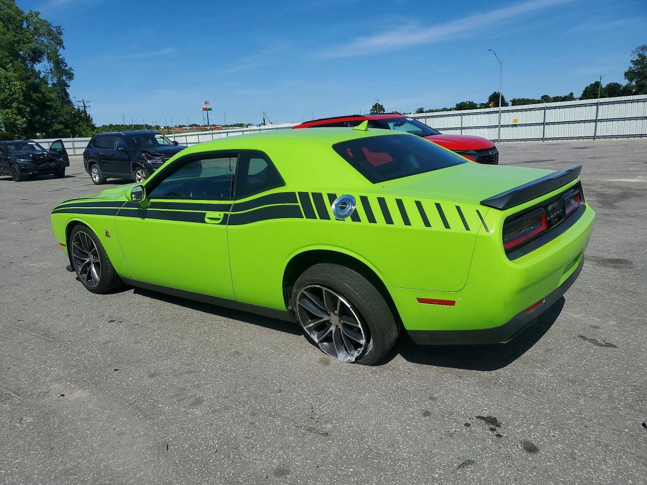 2015 Dodge Challenger R Green vin: 2C3CDZFJ5FH722692