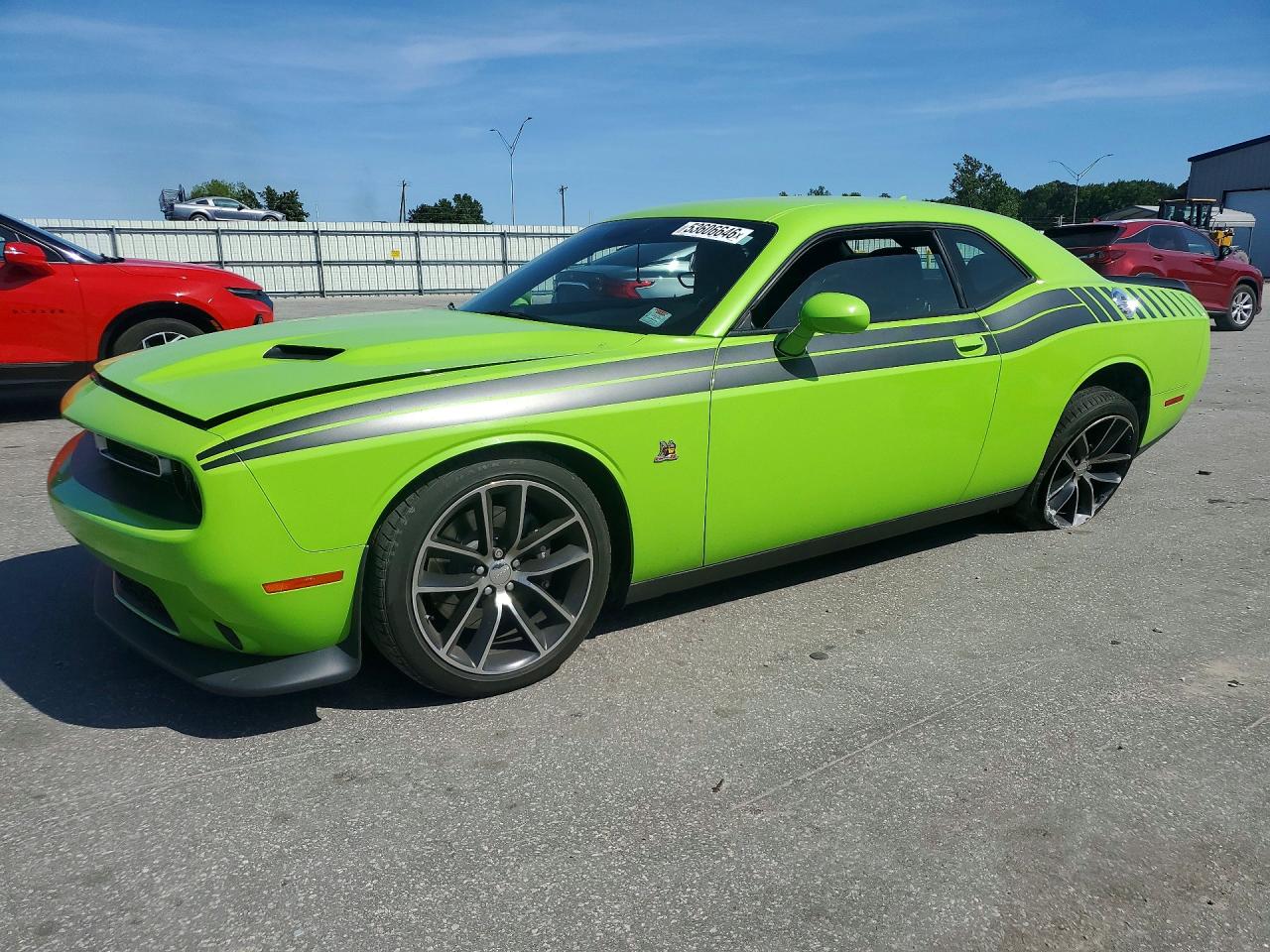 2015 Dodge Challenger R Green vin: 2C3CDZFJ5FH722692