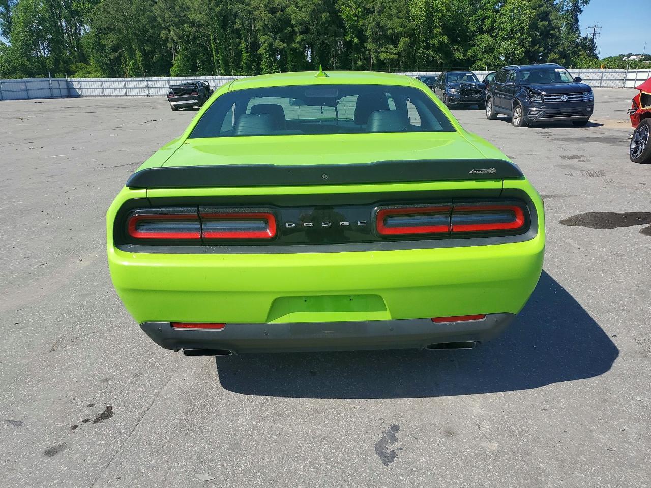 2015 Dodge Challenger R Green vin: 2C3CDZFJ5FH722692