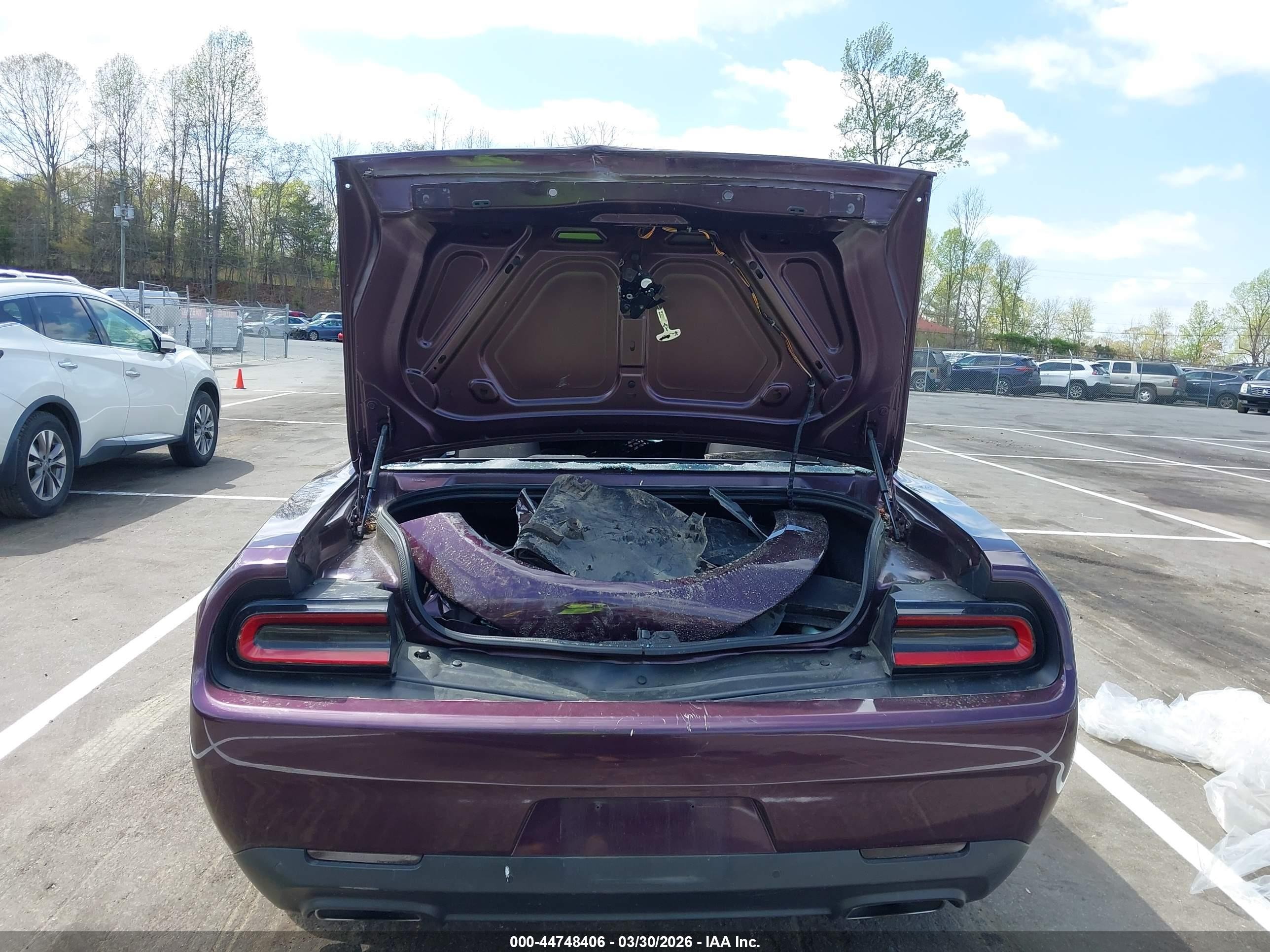2021 Dodge Challenger R/t Scat Pack Widebody Purple vin: 2C3CDZFJ5MH560060