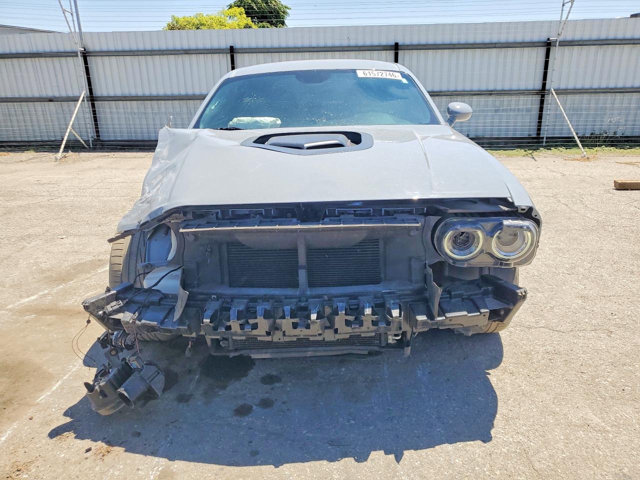 2021 Dodge Challenger R/t Scat Pack Gray vin: 2C3CDZFJ5MH649806