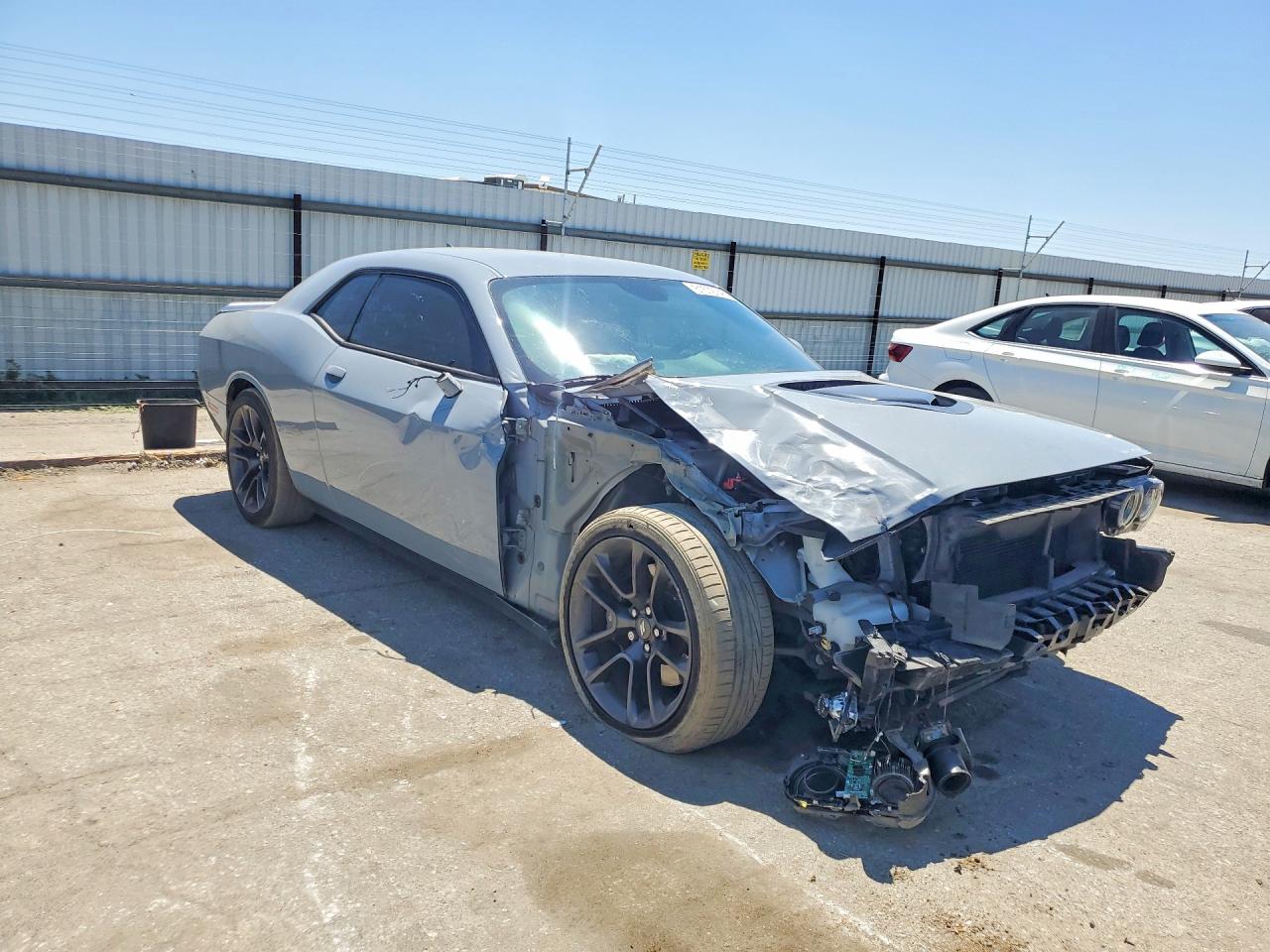 2021 Dodge Challenger R/t Scat Pack Gray vin: 2C3CDZFJ5MH649806