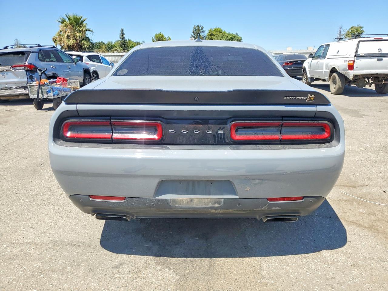 2021 Dodge Challenger R/t Scat Pack Gray vin: 2C3CDZFJ5MH649806