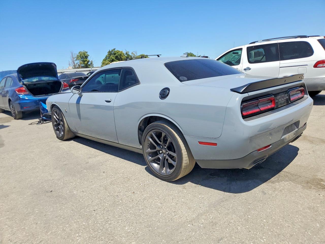 2021 Dodge Challenger R/t Scat Pack Gray vin: 2C3CDZFJ5MH649806