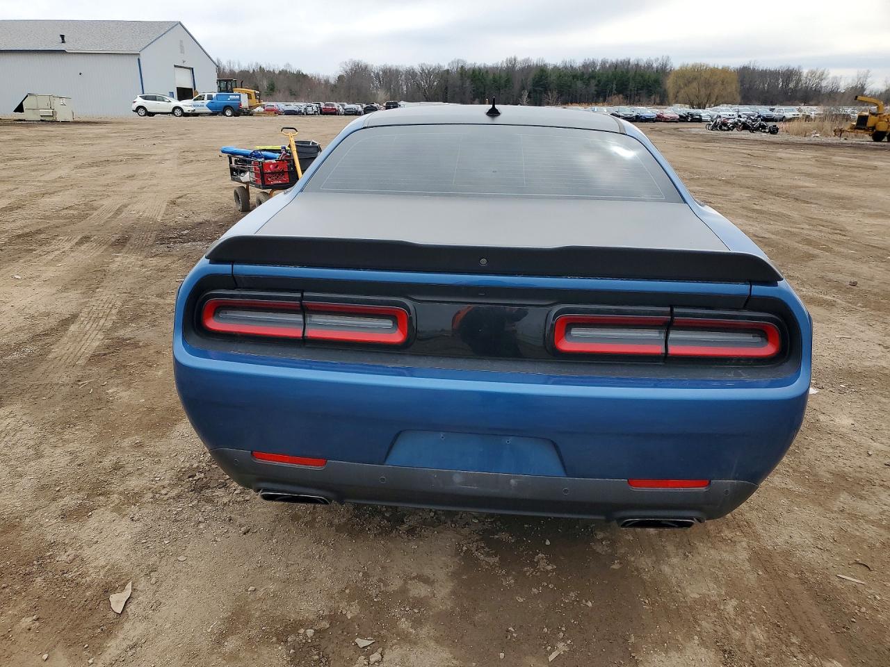 2021 Dodge Challenger Blue vin: 2C3CDZFJ5MH681199