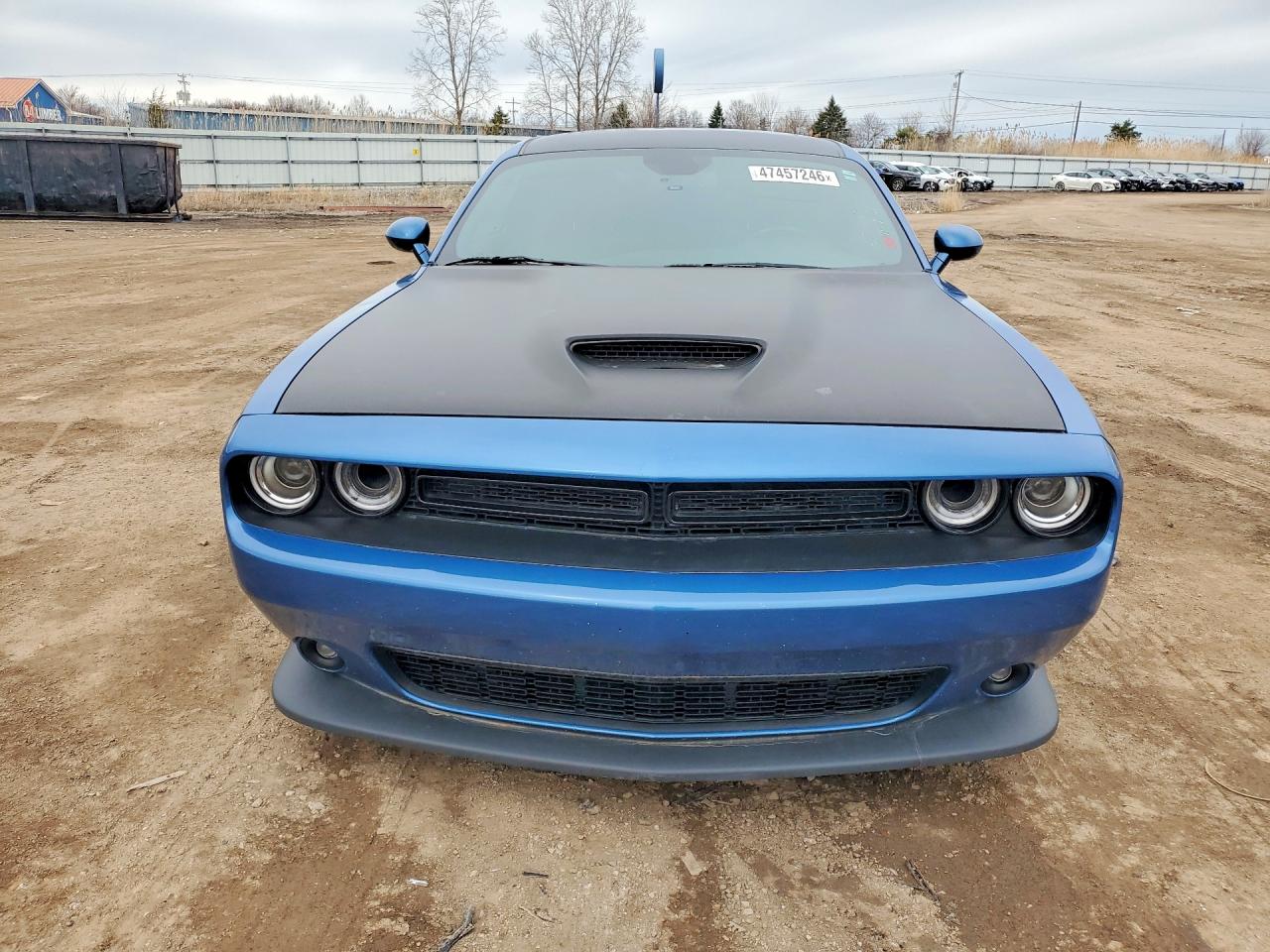 2021 Dodge Challenger Blue vin: 2C3CDZFJ5MH681199