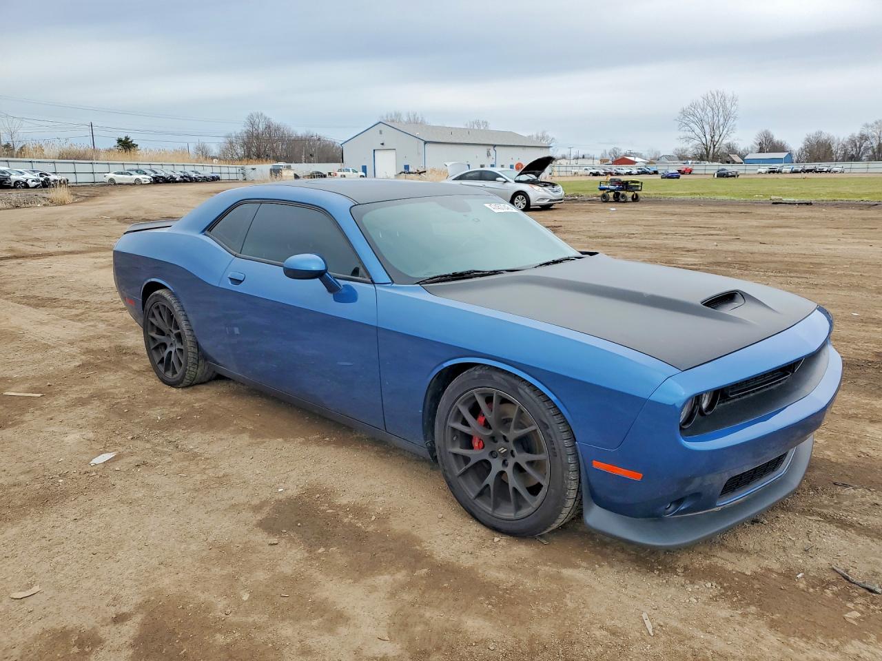 2021 Dodge Challenger Blue vin: 2C3CDZFJ5MH681199