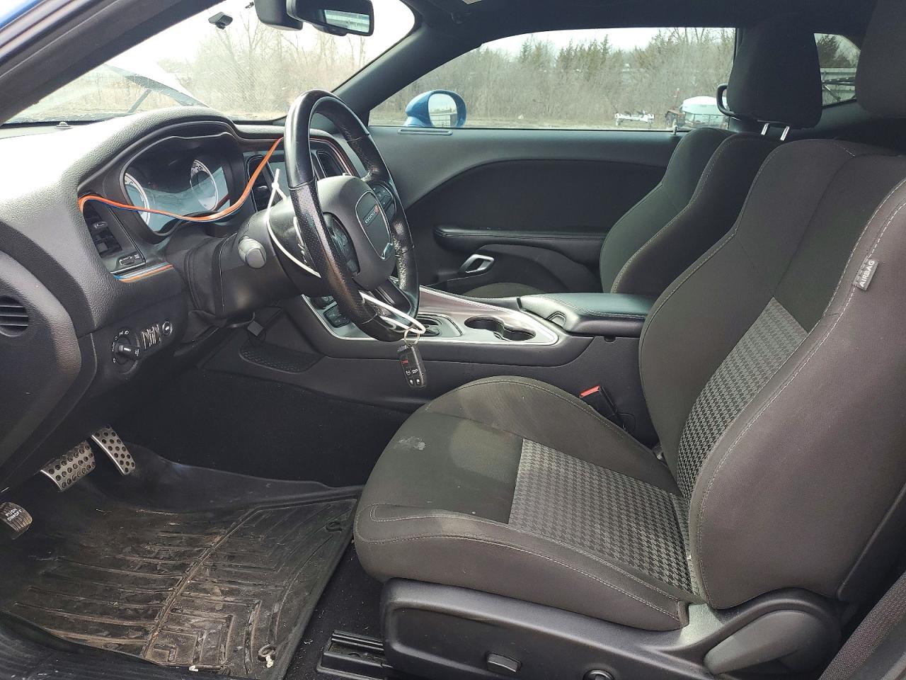 2021 Dodge Challenger Blue vin: 2C3CDZFJ5MH681199