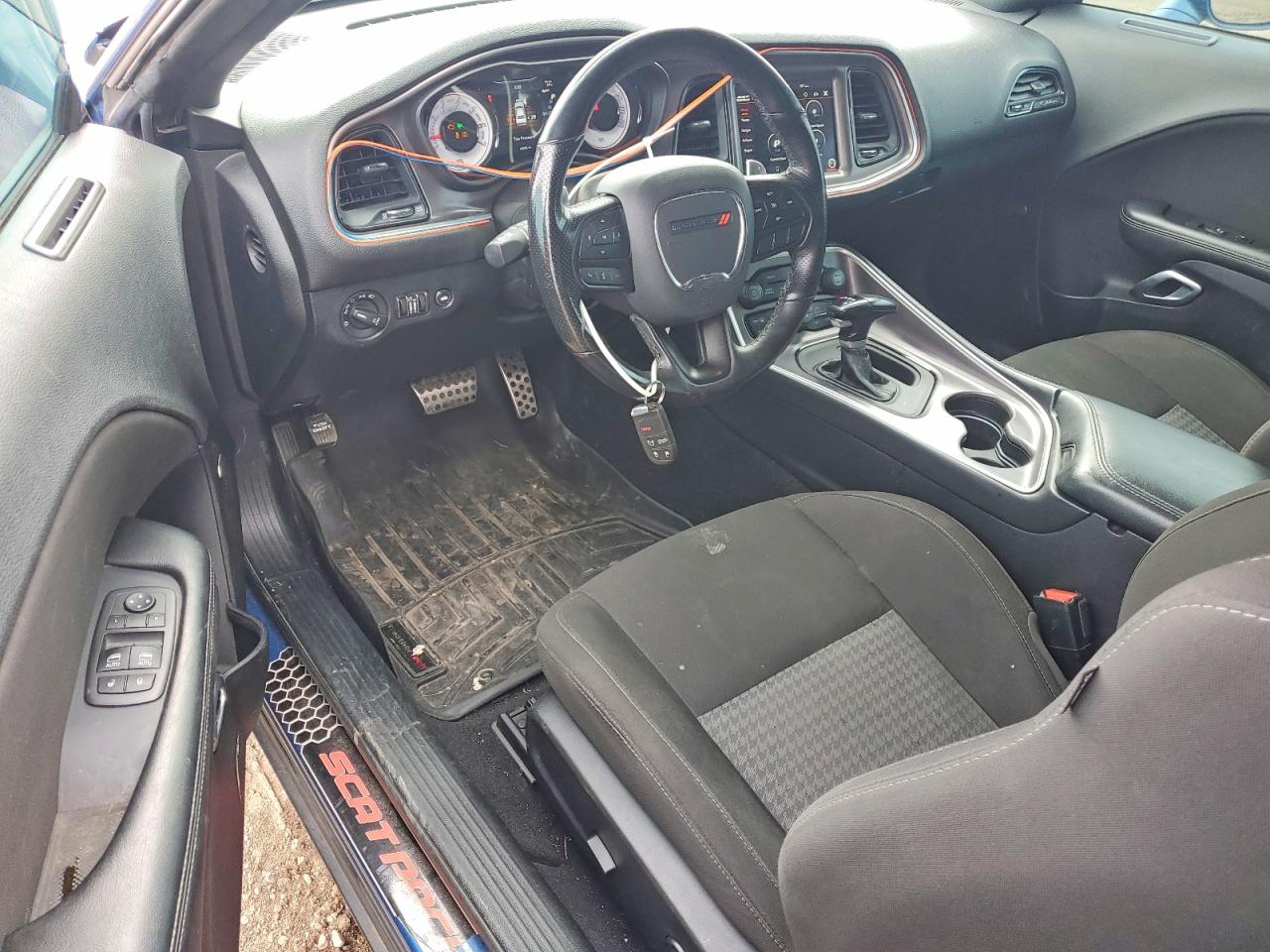2021 Dodge Challenger Blue vin: 2C3CDZFJ5MH681199