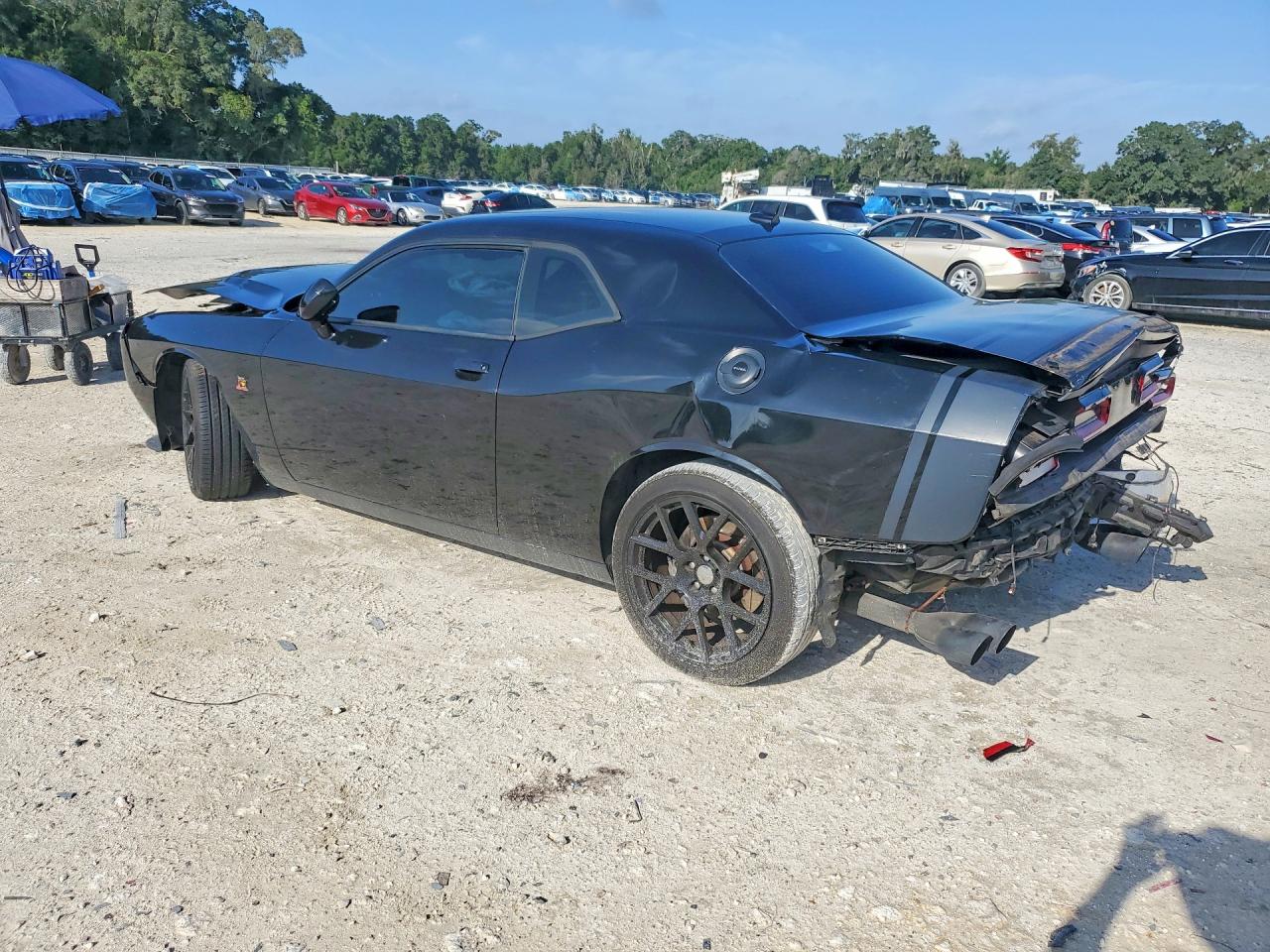 2015 Dodge Challenger R/t Scat Pack Black vin: 2C3CDZFJ6FH710177
