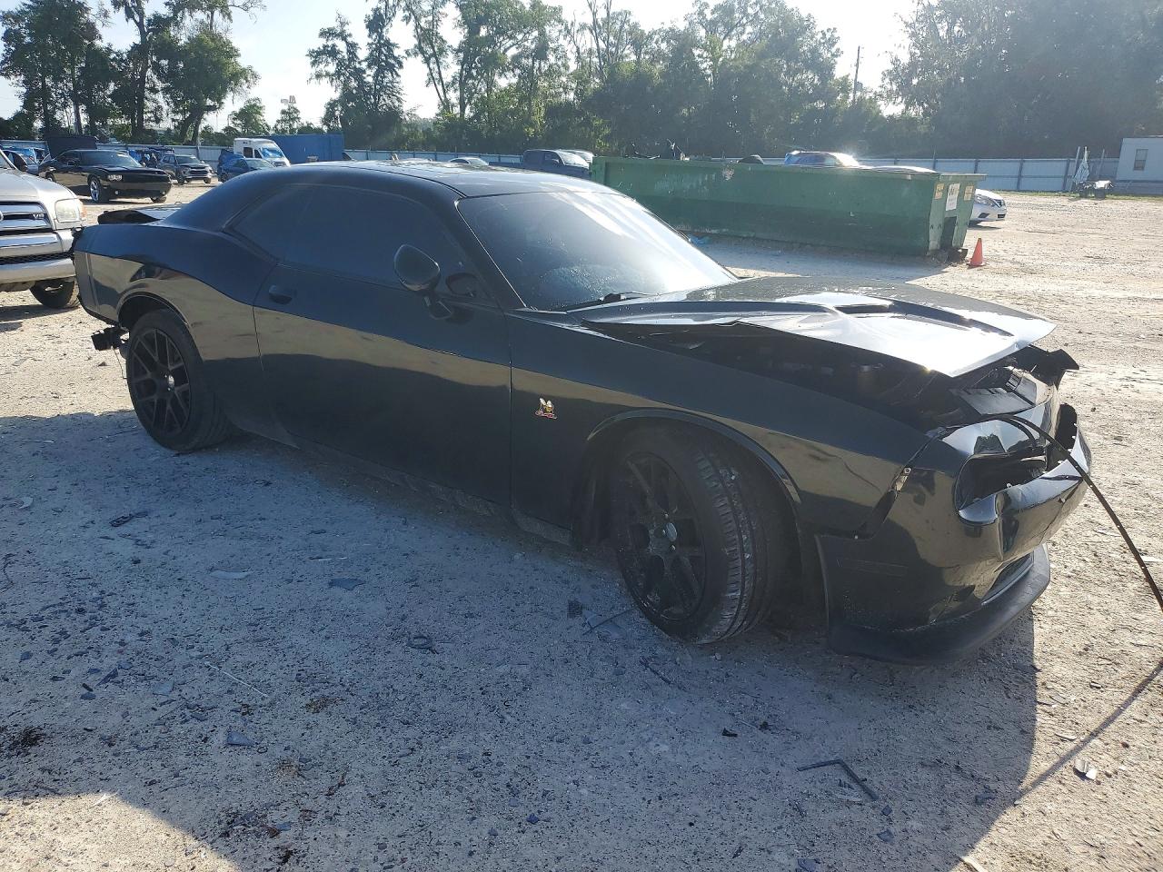 2015 Dodge Challenger R/t Scat Pack Black vin: 2C3CDZFJ6FH710177