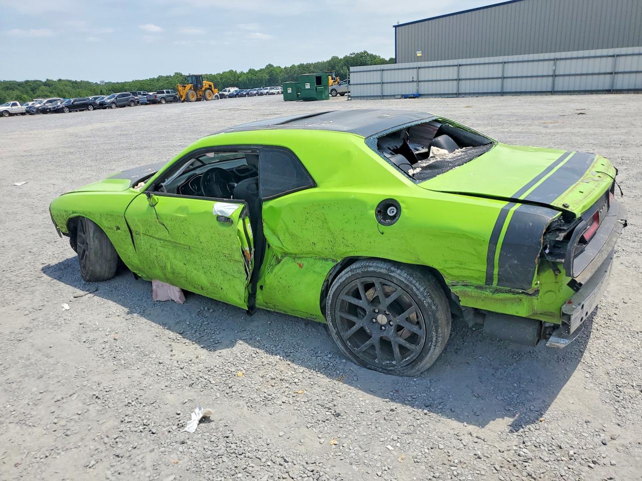 2015 Dodge Challenger R Green vin: 2C3CDZFJ6FH718389