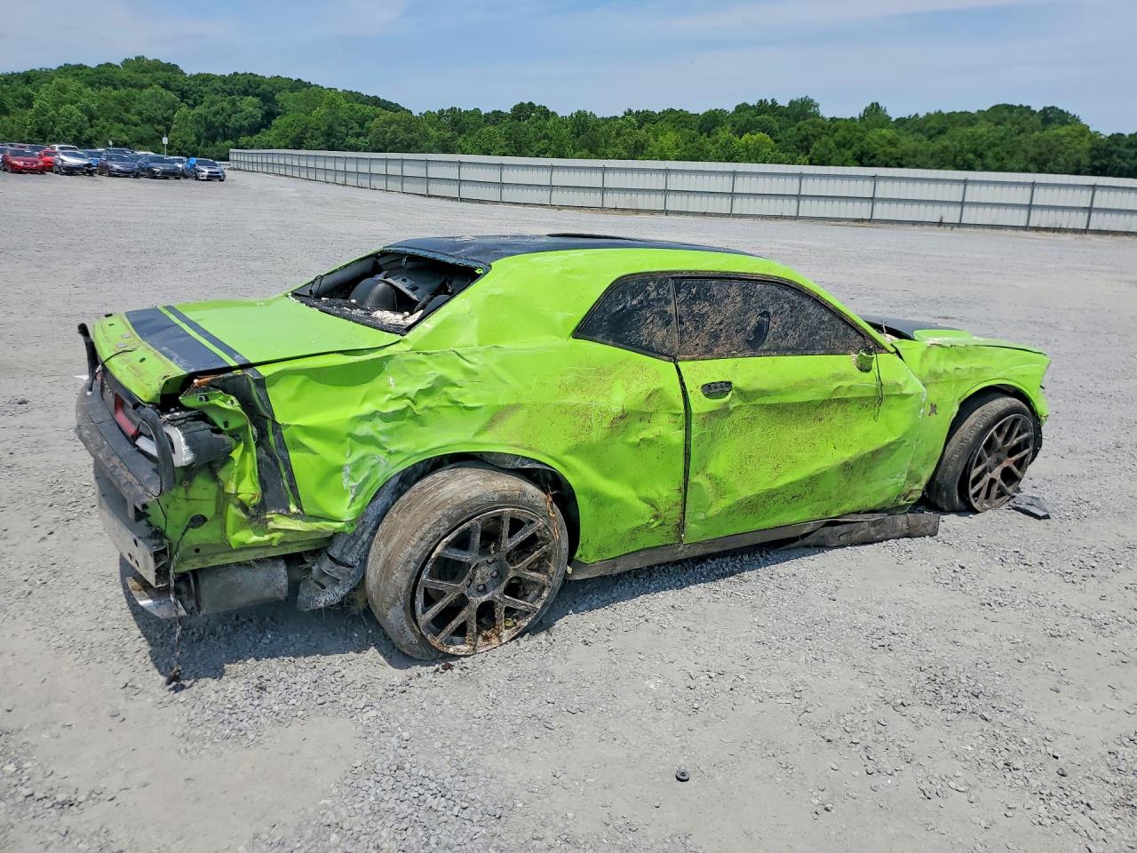 2015 Dodge Challenger R Green vin: 2C3CDZFJ6FH718389