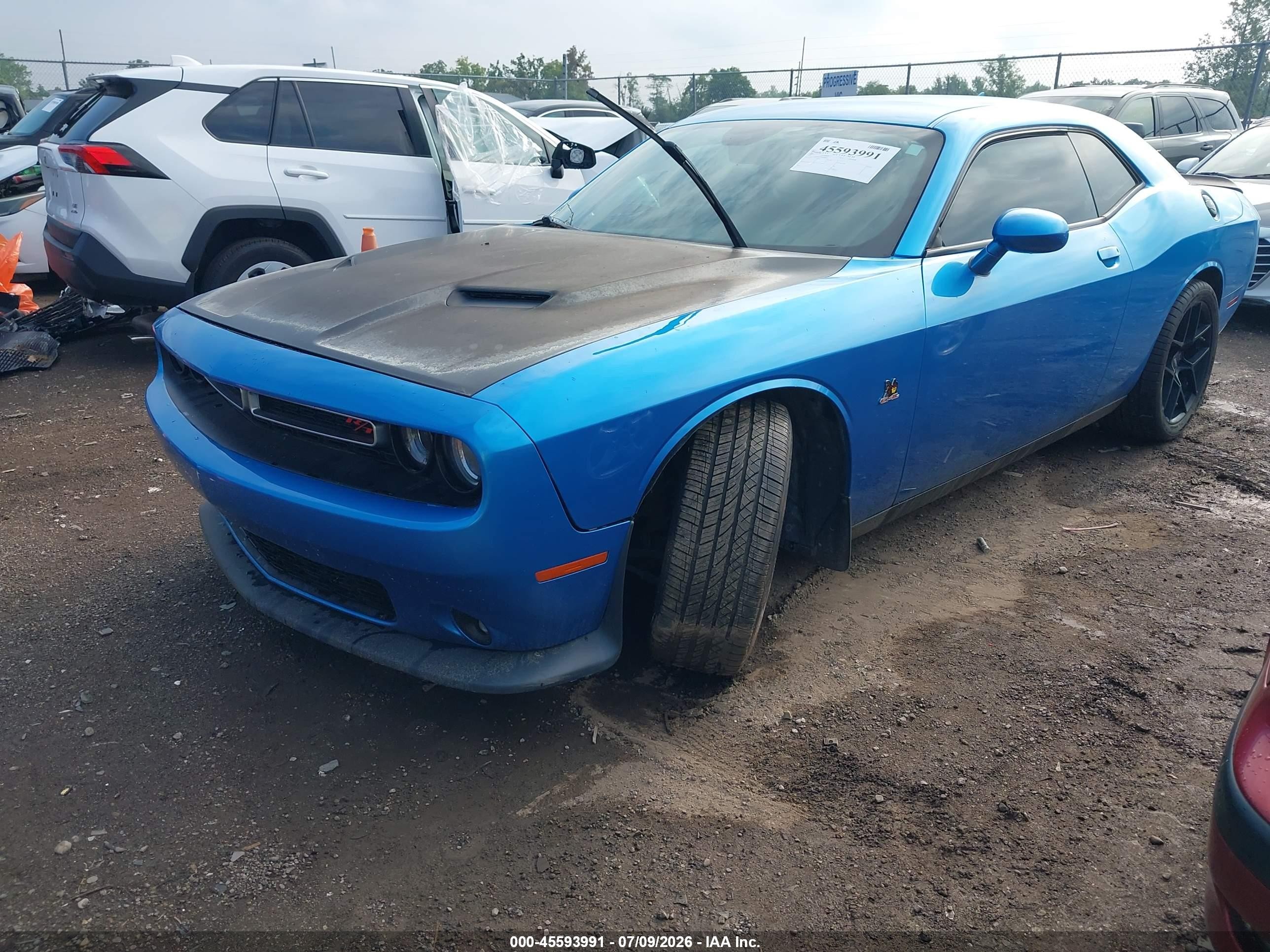 2015 Dodge Challenger R/t Scat Pack Синий vin: 2C3CDZFJ7FH839433