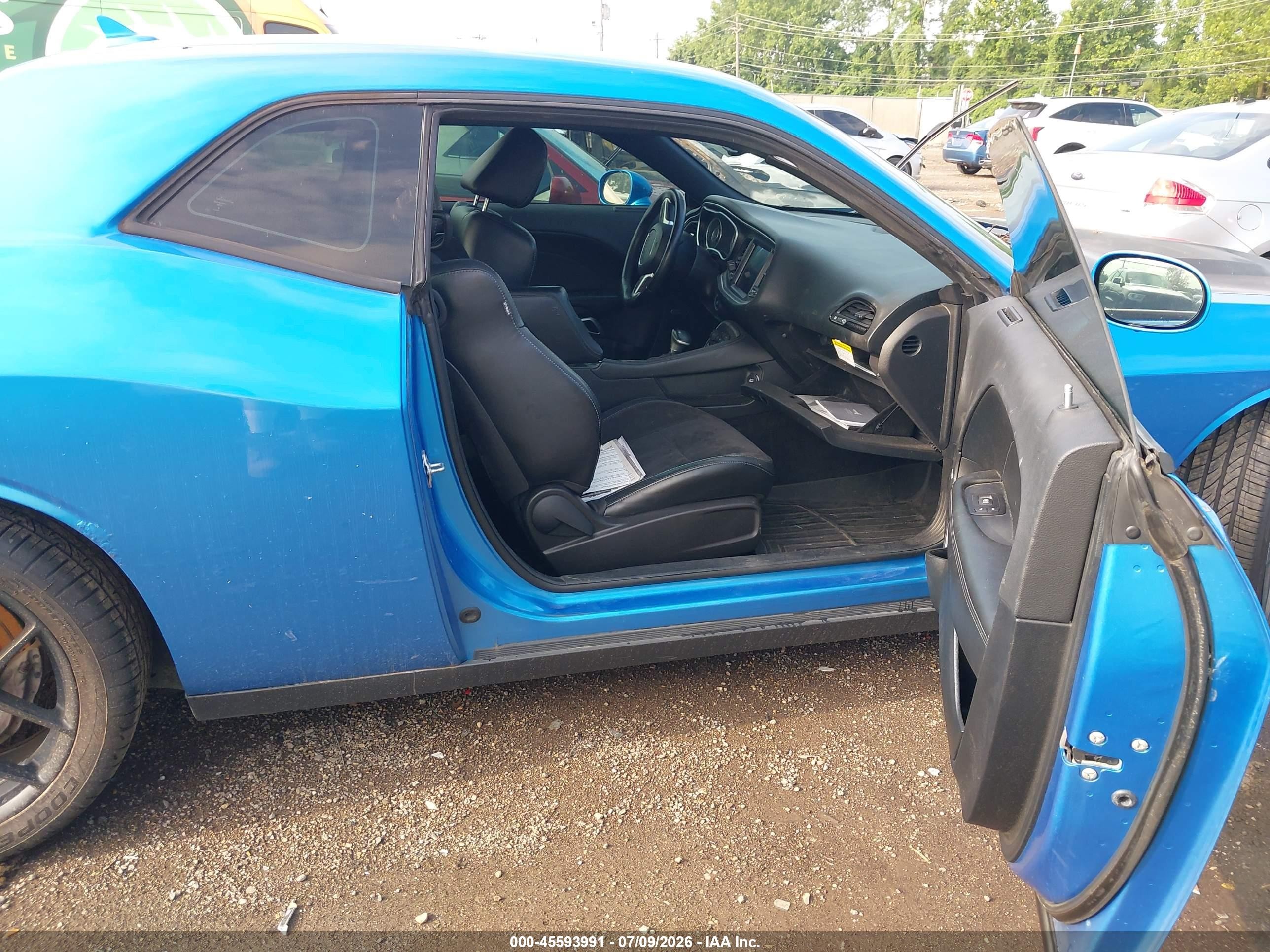 2015 Dodge Challenger R/t Scat Pack Синий vin: 2C3CDZFJ7FH839433