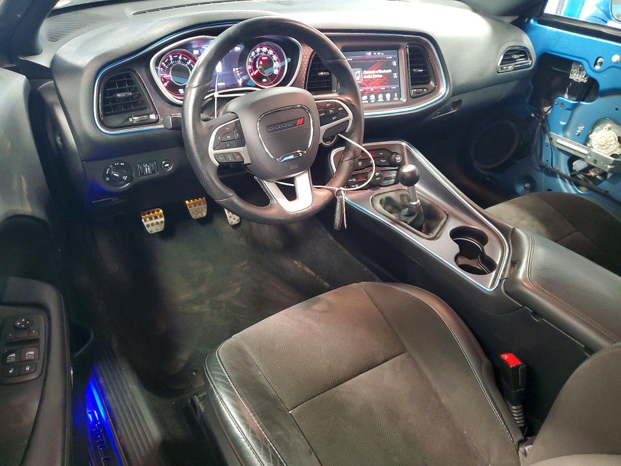 2015 Dodge Challenger R Blue vin: 2C3CDZFJ7FH913210
