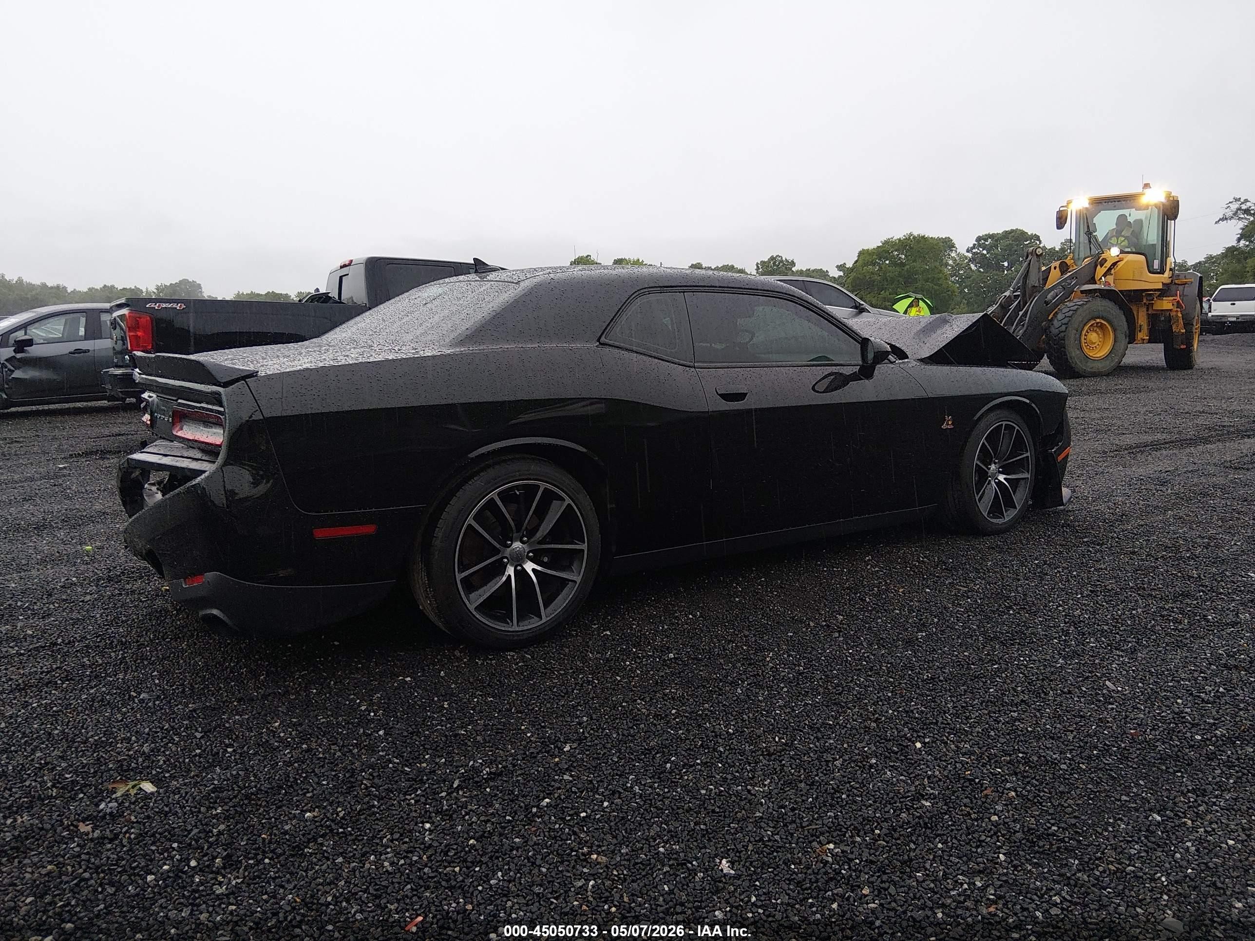 2016 Dodge Challenger R/t Scat Pack Black vin: 2C3CDZFJ7GH271525