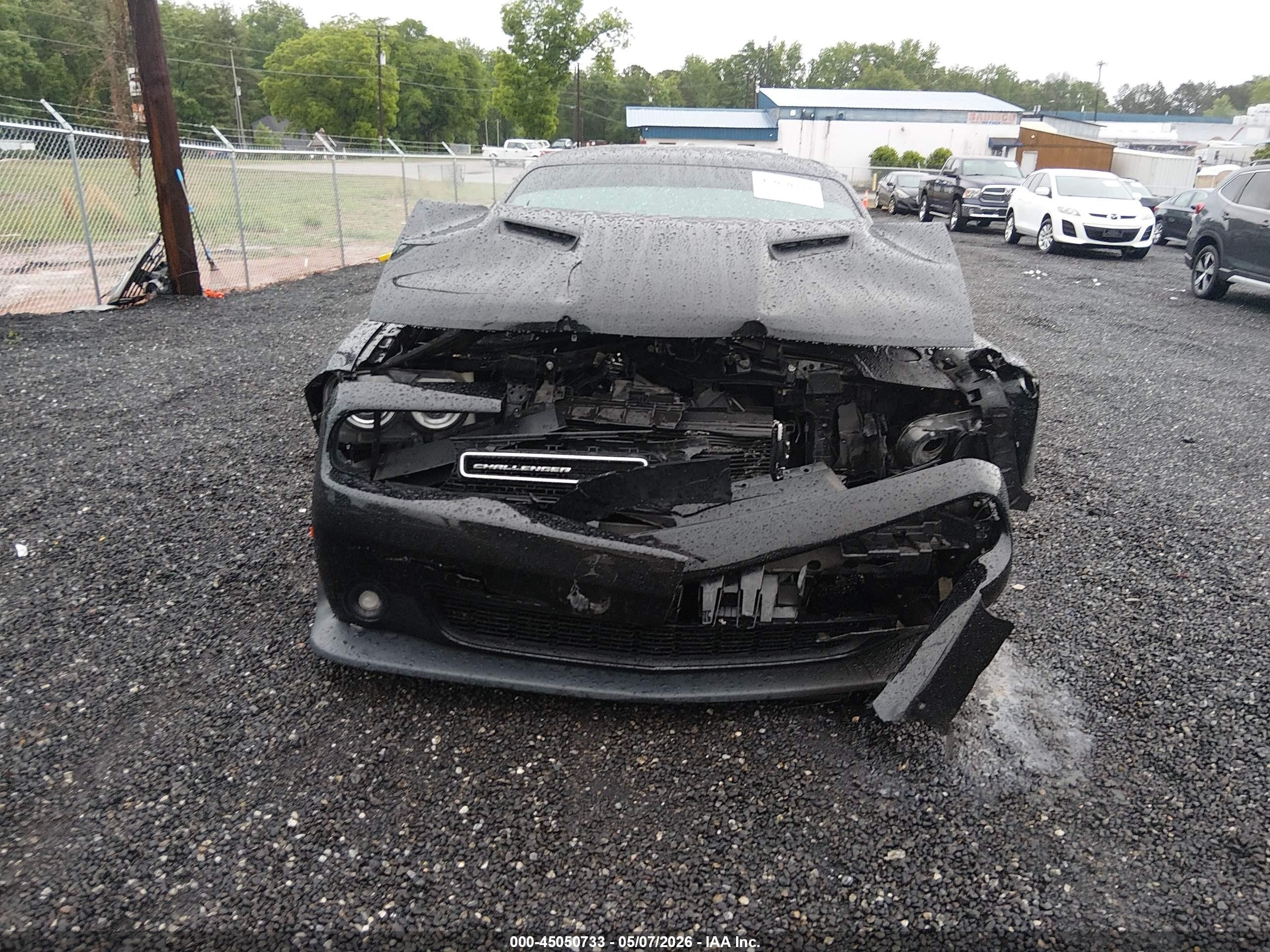 2016 Dodge Challenger R/t Scat Pack Black vin: 2C3CDZFJ7GH271525