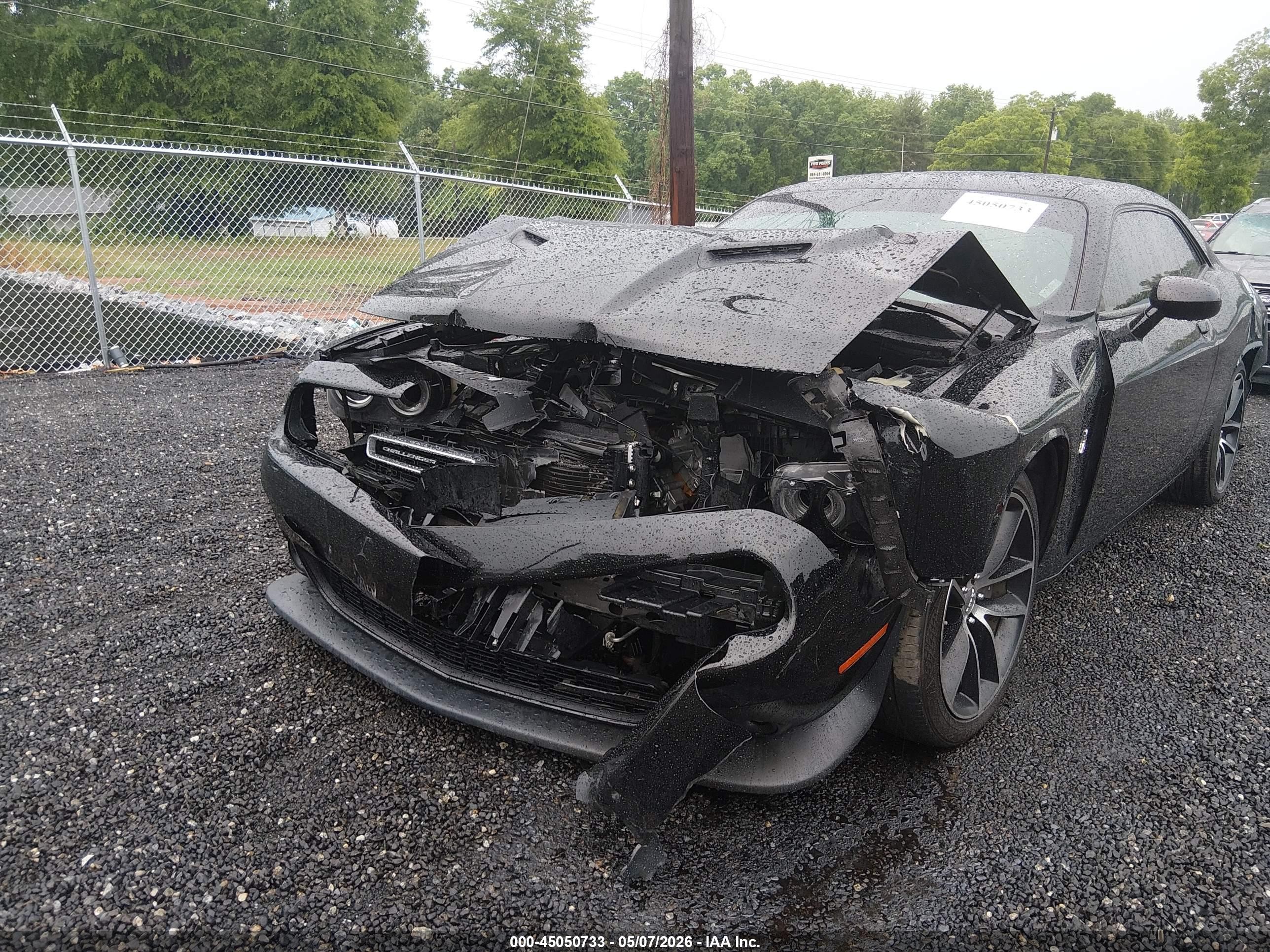 2016 Dodge Challenger R/t Scat Pack Black vin: 2C3CDZFJ7GH271525