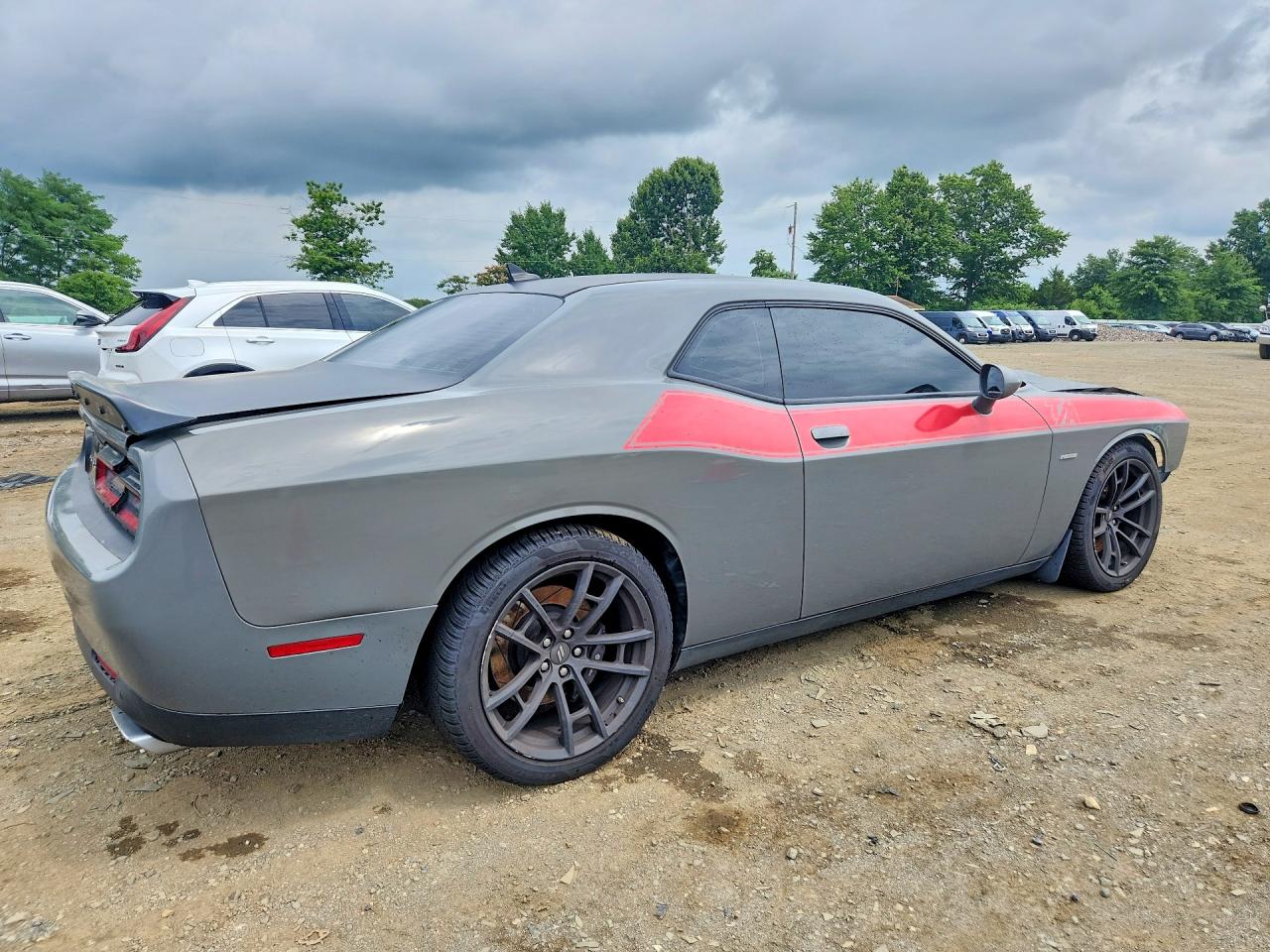 2017 Dodge Challenger R/t 392 Gray vin: 2C3CDZFJ7HH632883