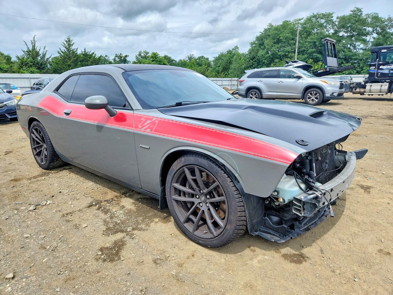 2017 Dodge Challenger R/t 392 Gray vin: 2C3CDZFJ7HH632883