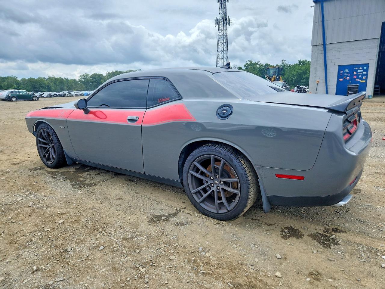 2017 Dodge Challenger R/t 392 Gray vin: 2C3CDZFJ7HH632883
