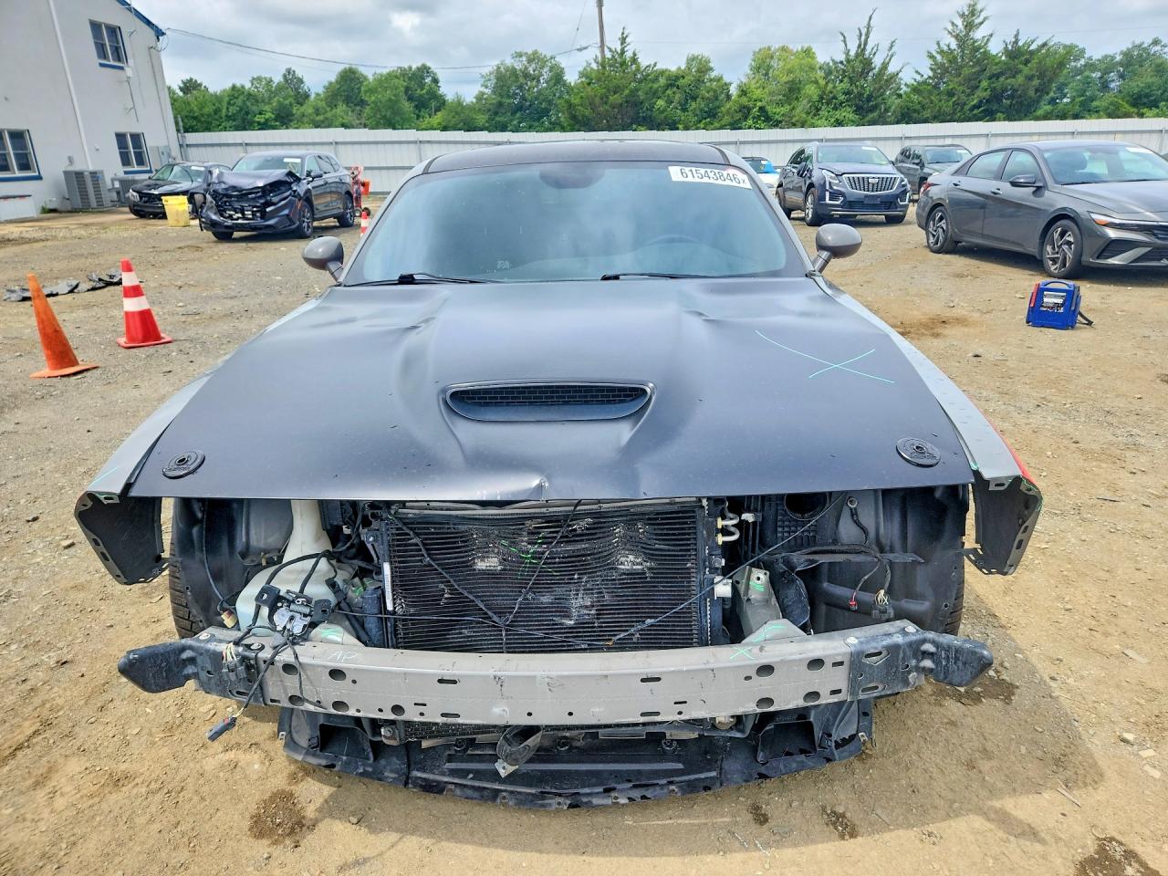2017 Dodge Challenger R/t 392 Gray vin: 2C3CDZFJ7HH632883